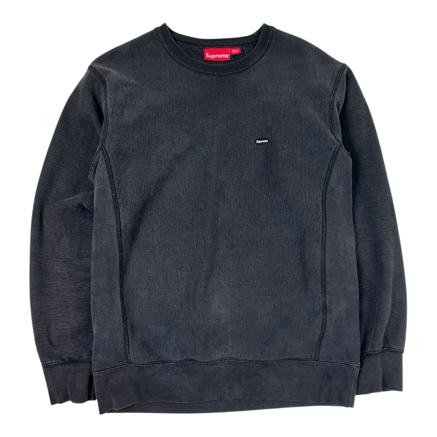 Supreme Small Box Crewneck Sweatshirt Black