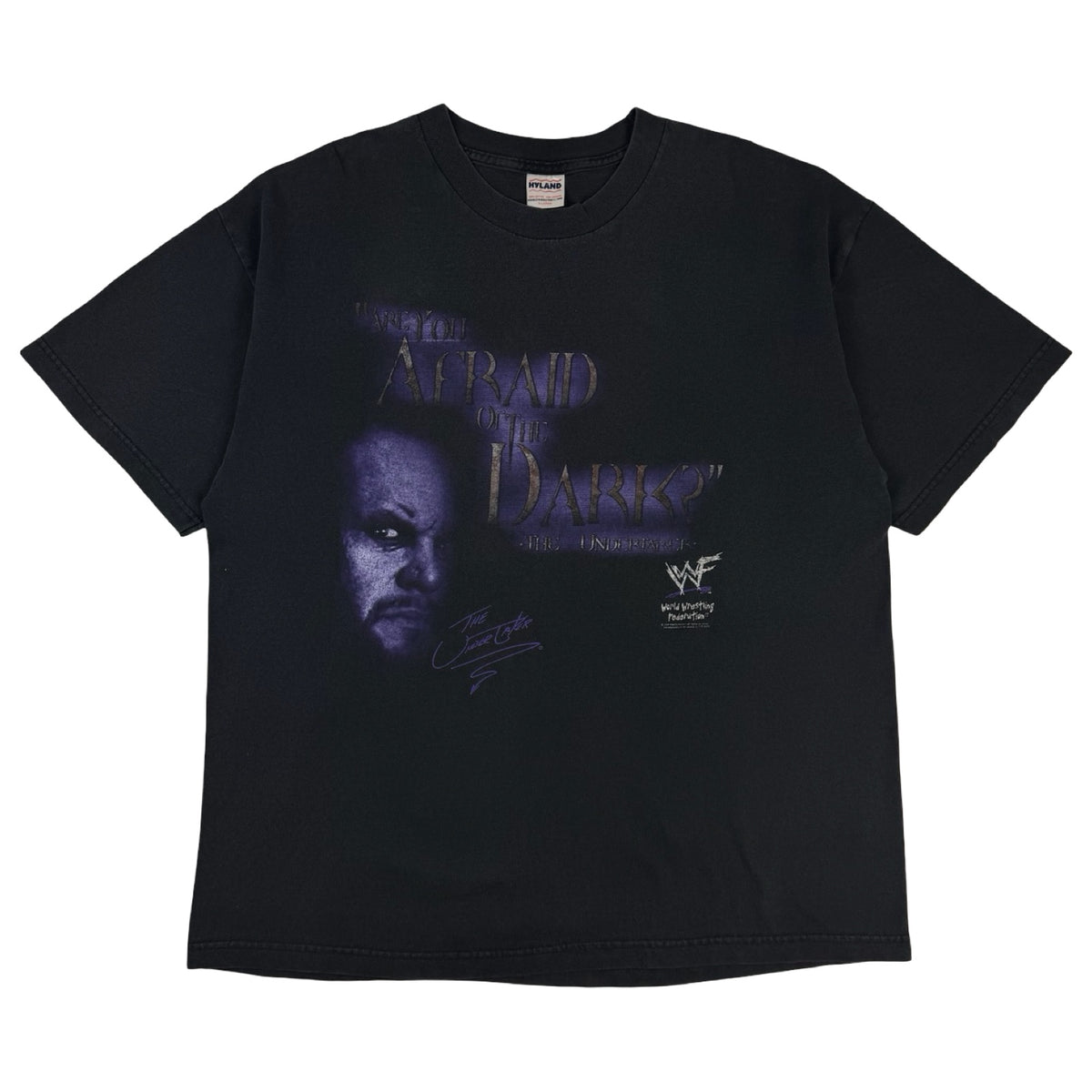 1998 WWF The Undertaker ‘Are You Afraid Of The Dark’ T-Shirt