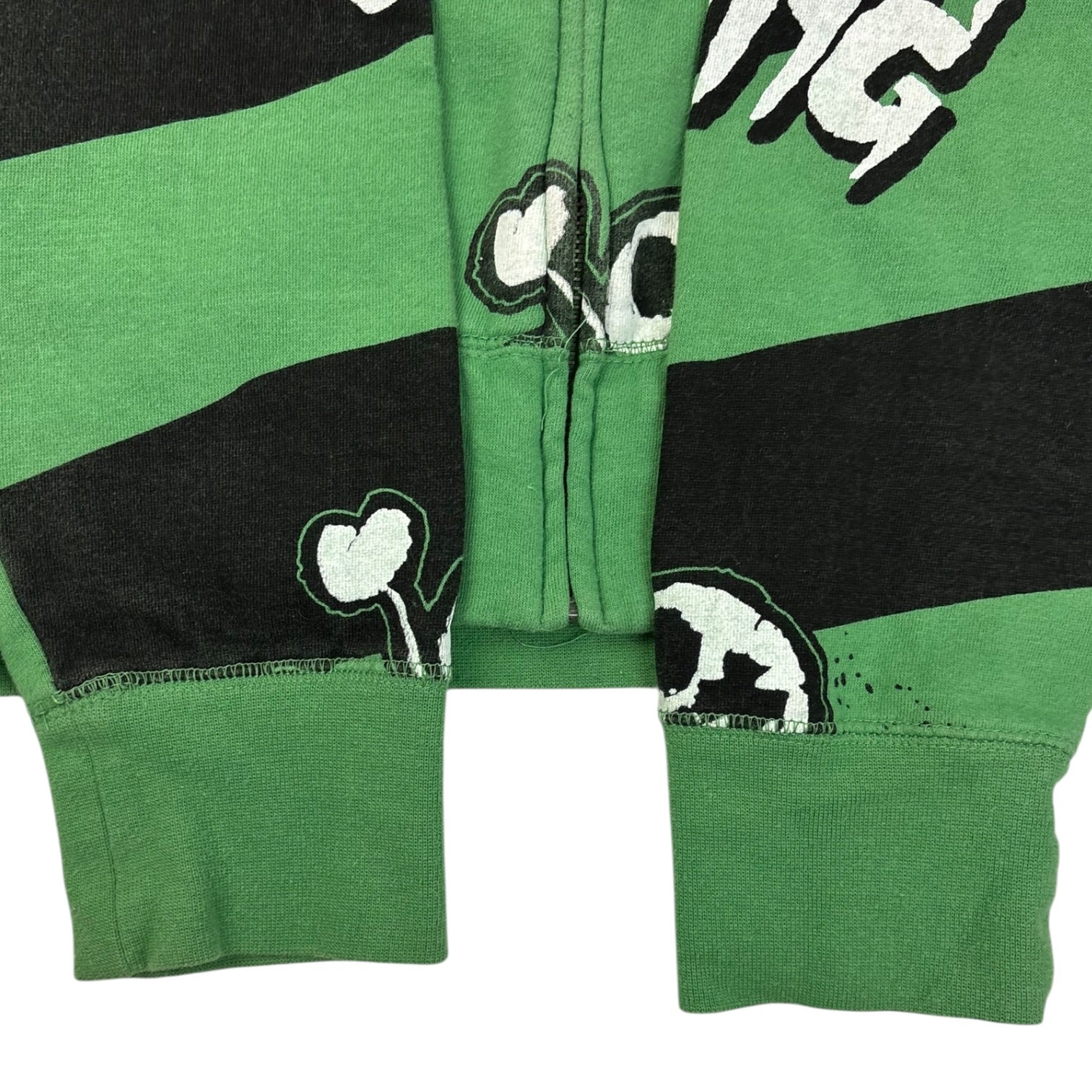 Vintage Y2K Billabong Skulls Zip Up Hoodie