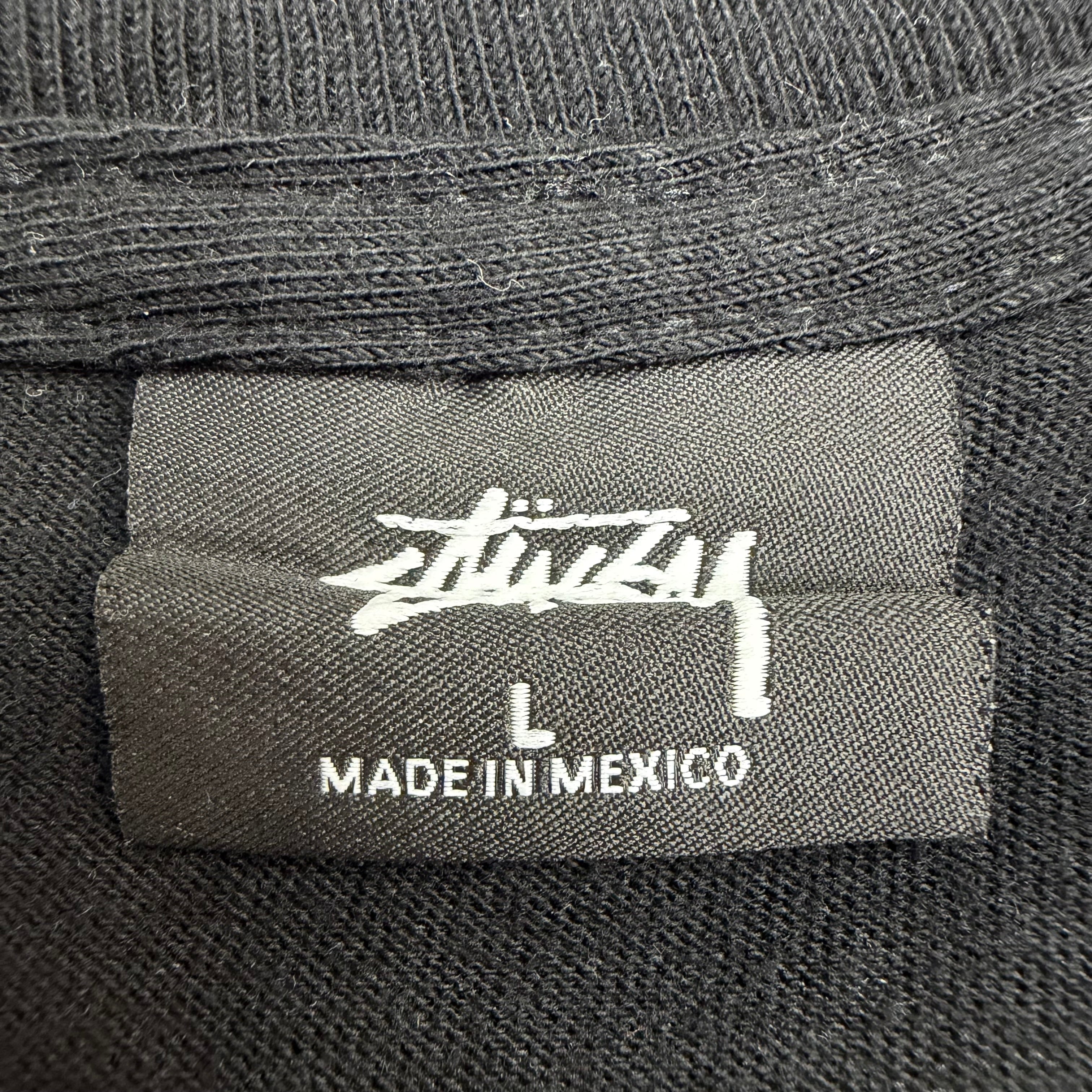 Stussy Super S Tee Black