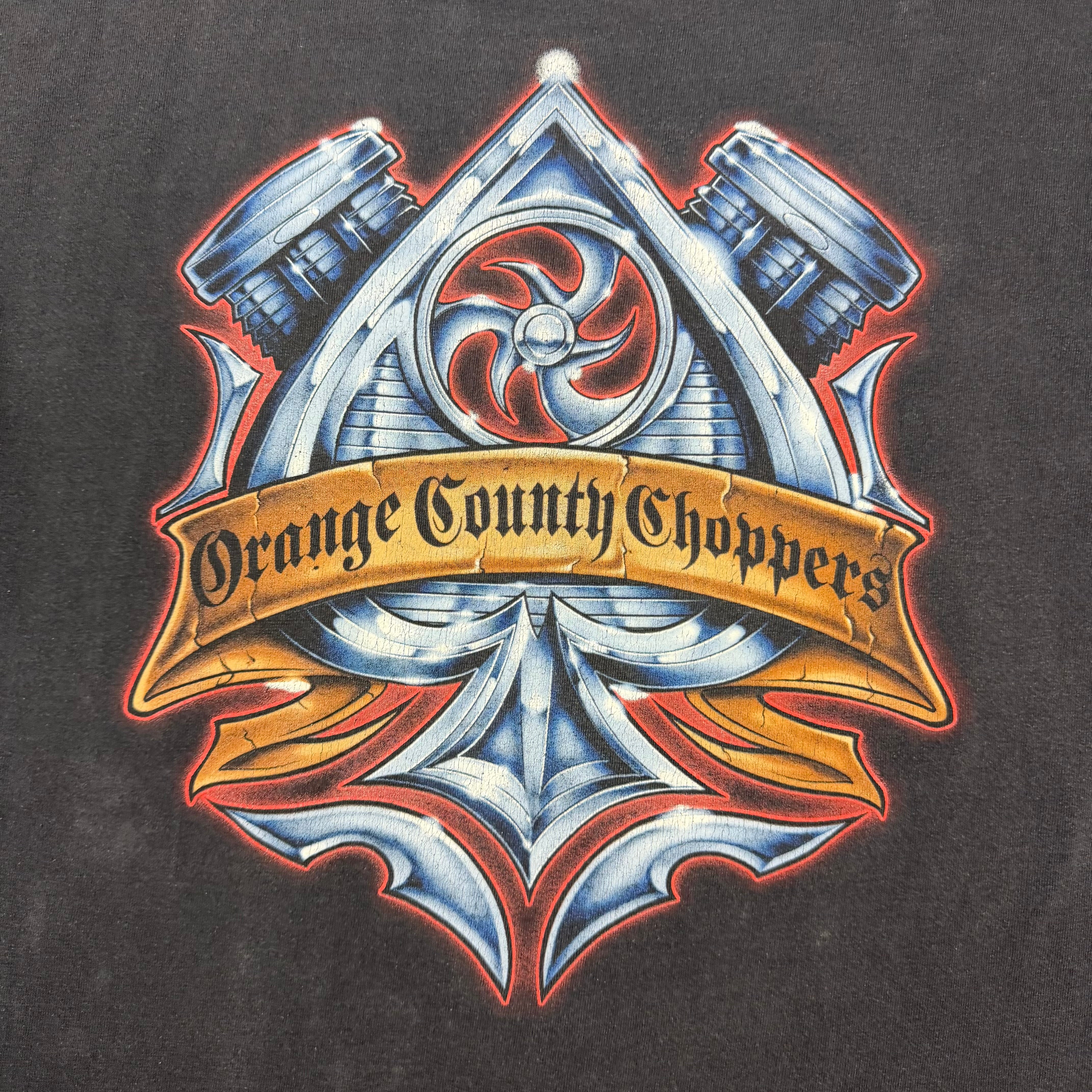 Vintage Orange County Choppers Spade Tee Black
