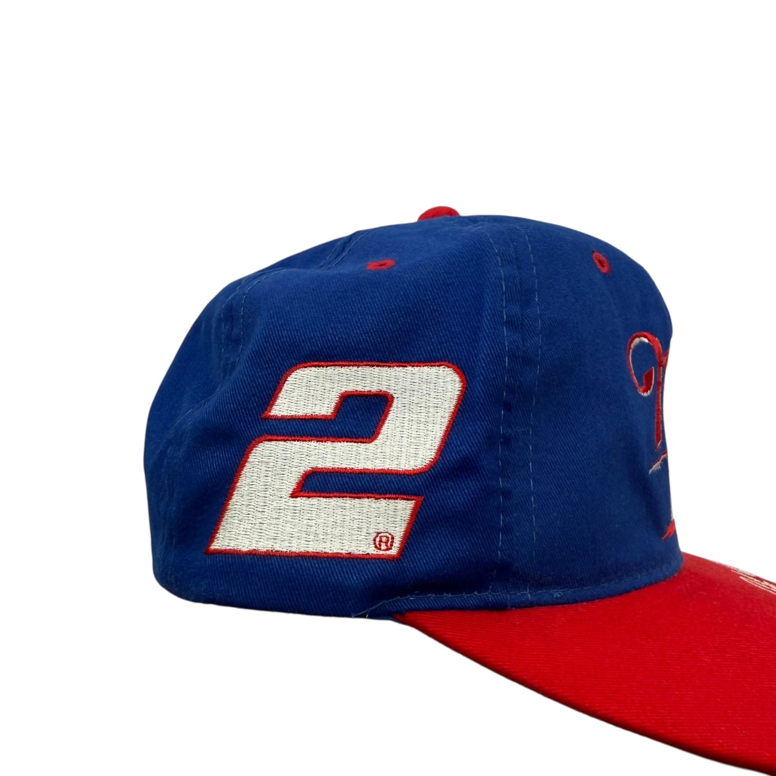 Vintage NASCAR Miller Racing Hat Blue/Red