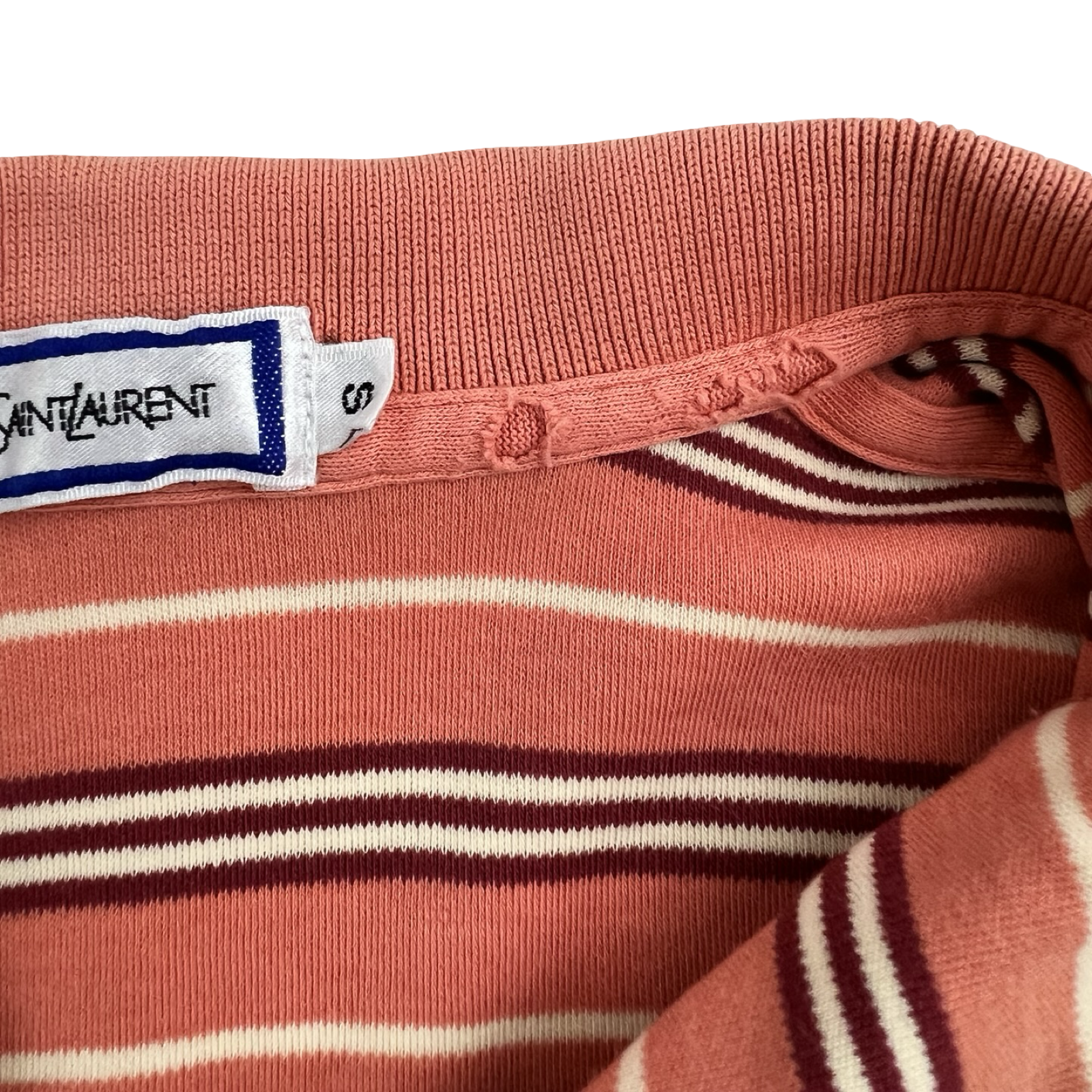 Vintage Yves Saint Laurent Long Sleeve Polo Shirt