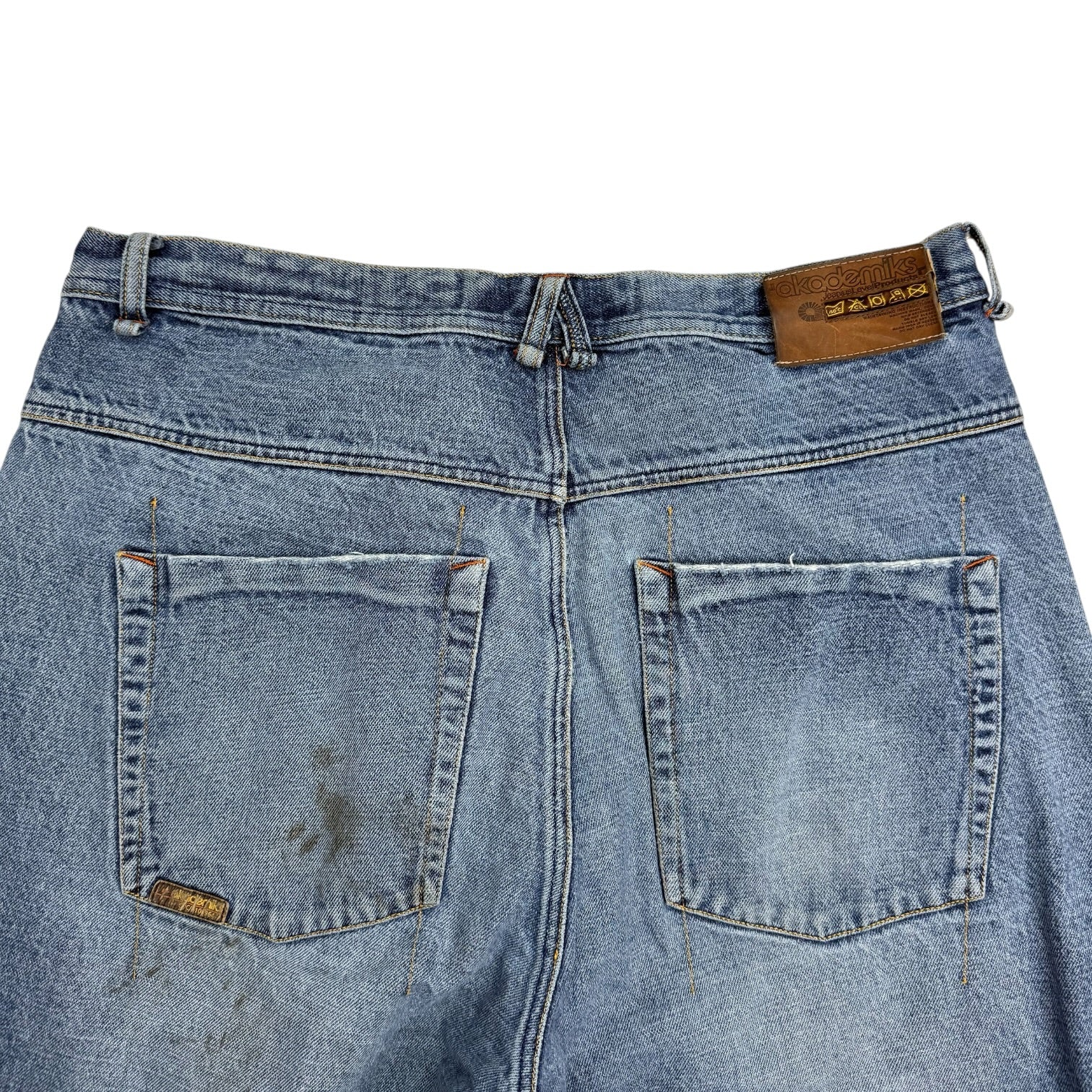 Vintage Y2K Akademiks Denim Pants Dark Wash