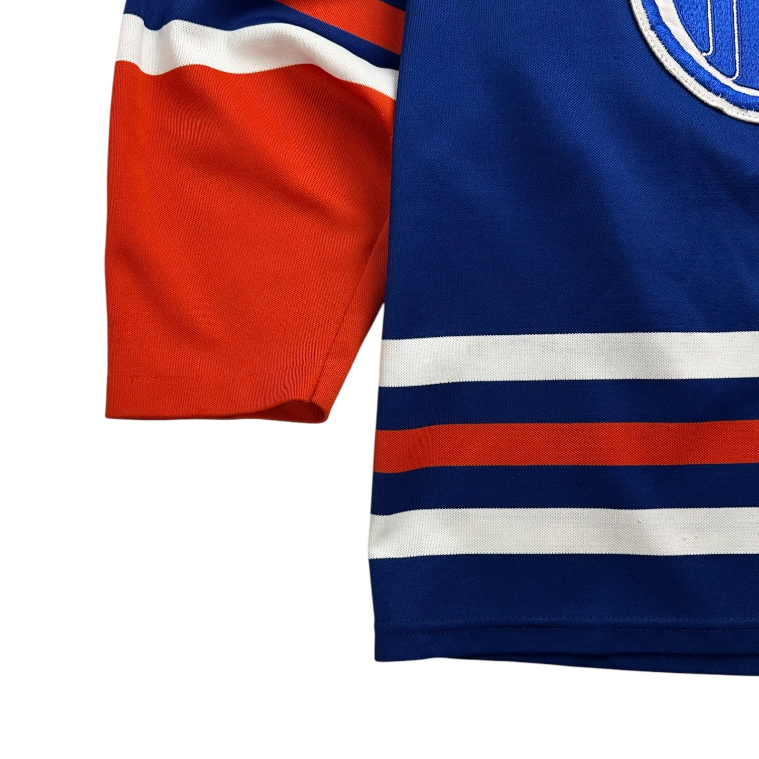 1999 Edmonton Oilers Ten Year Stanley Cup Anniversary Jersey