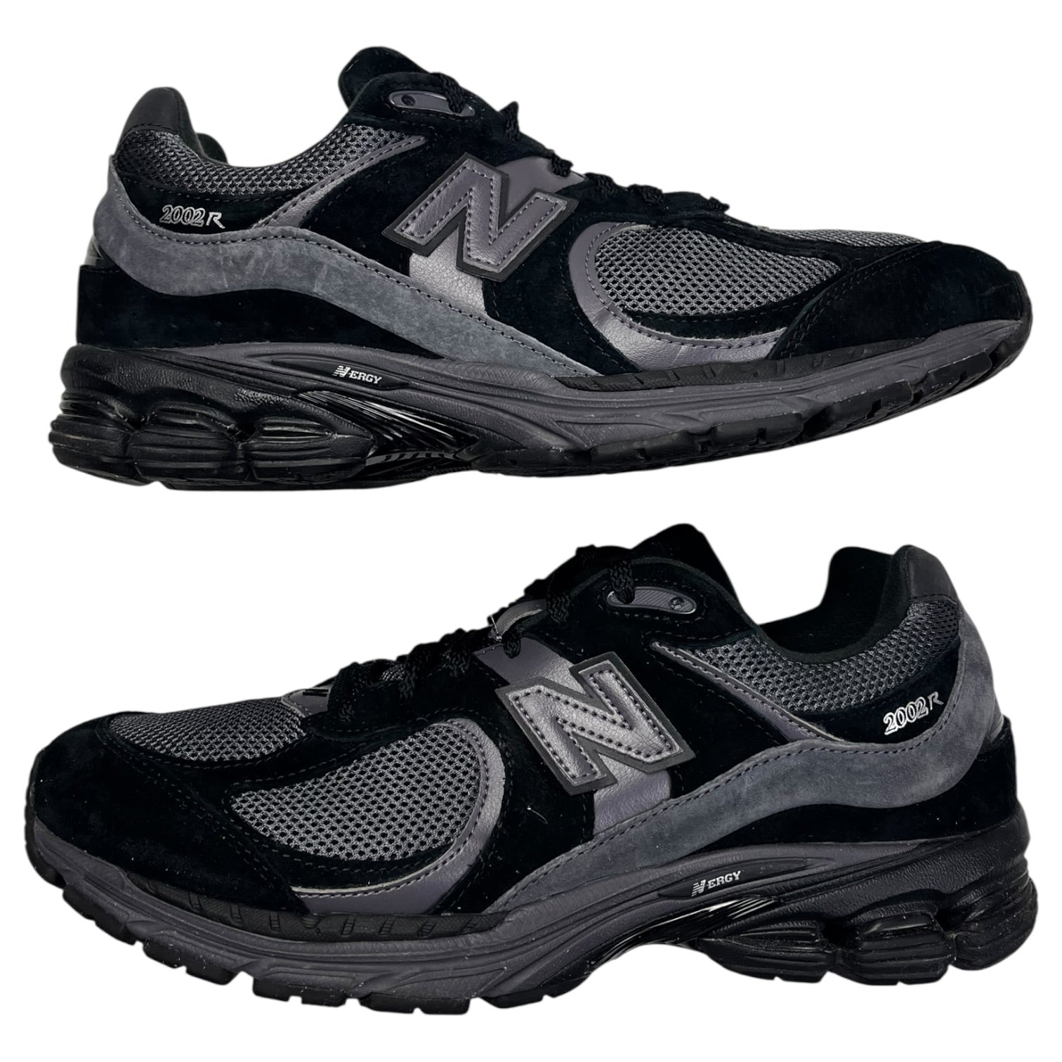 New Balance 2002R Black Dark Grey (Used)