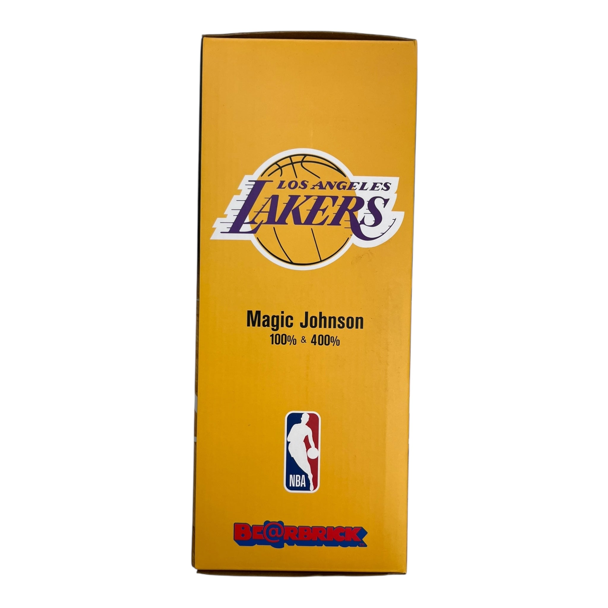 BearBrick NBA Magic Johnson Los Angeles Lakers Vinyl Toy Set