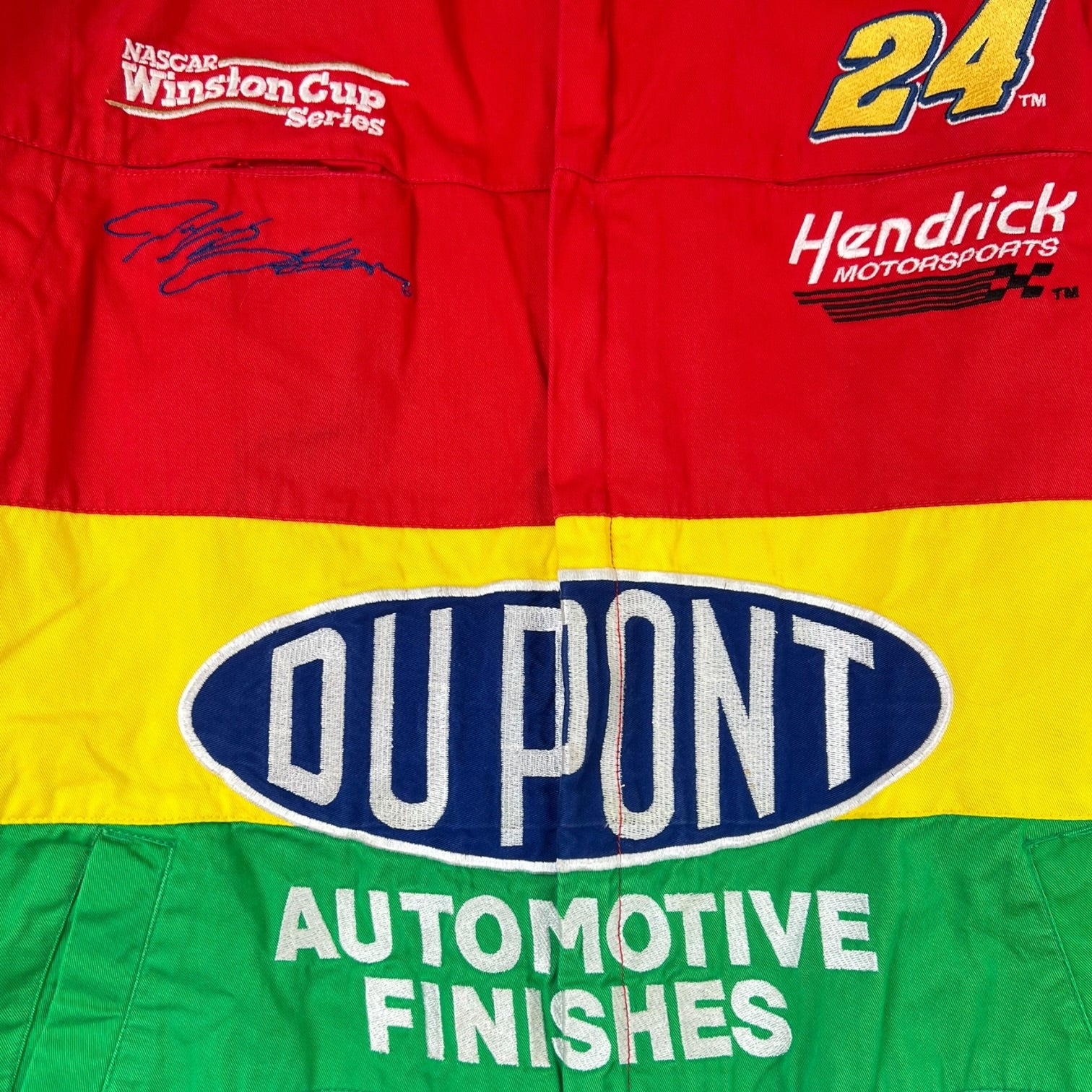 Vintage Chase Authentics Jeff Gordon DuPont NASCAR Racing Jacket