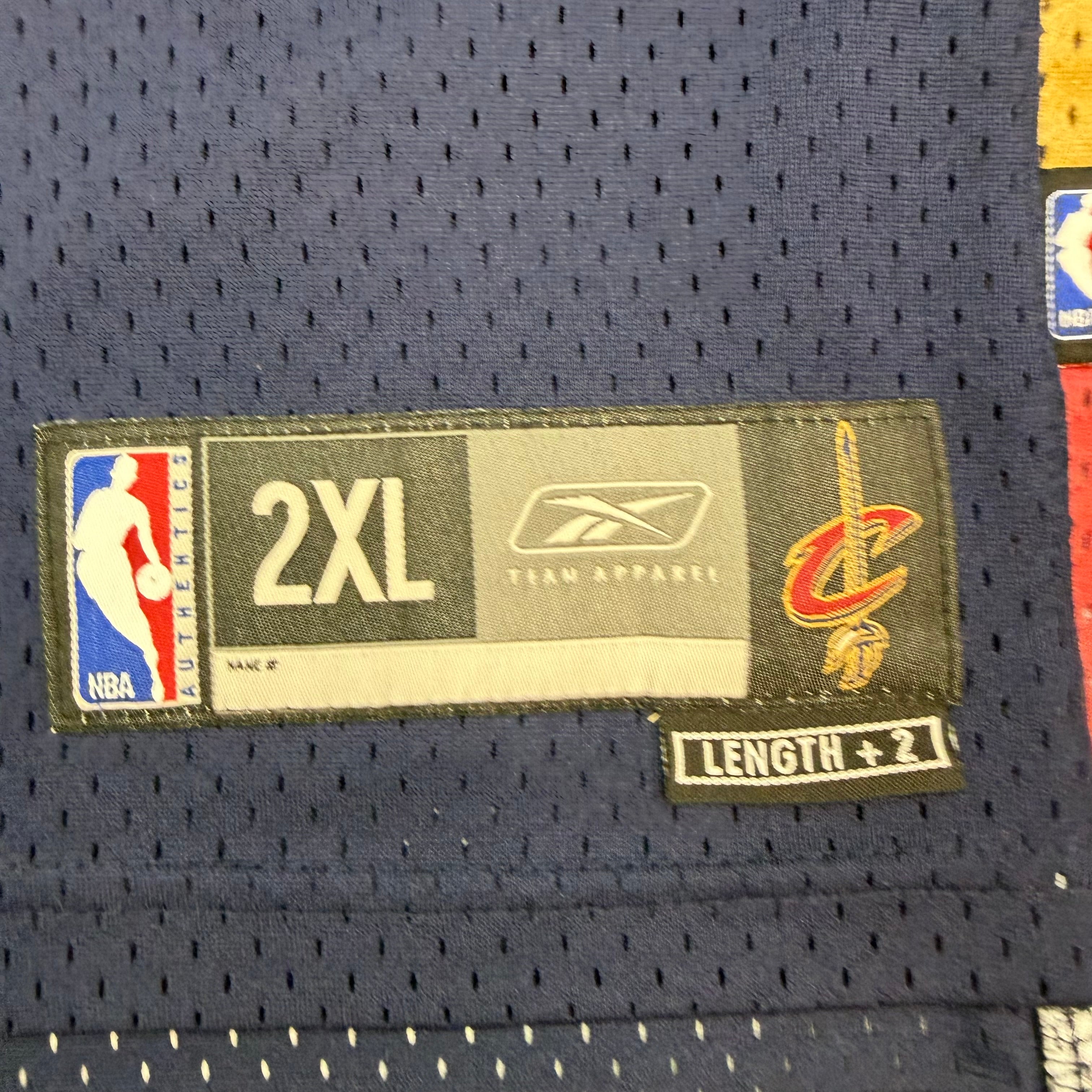 Vintage Reebok LeBron James Cleveland Cavaliers Alternate Jersey Navy/Red