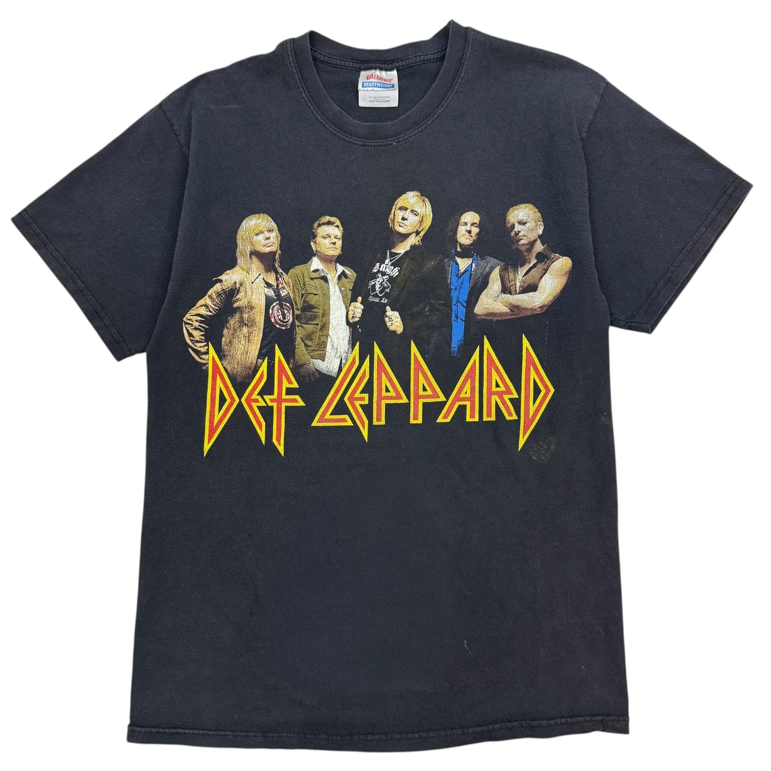 2007 Def Leppard Tour Tee Black