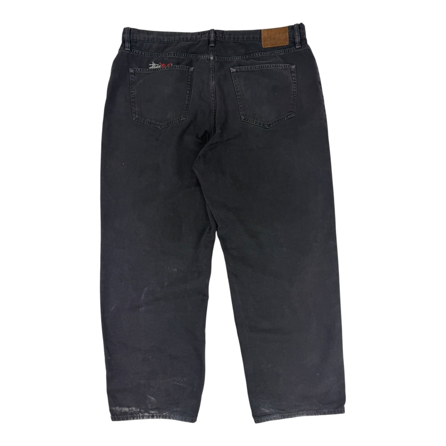 Stussy Big Ol Jeans Black