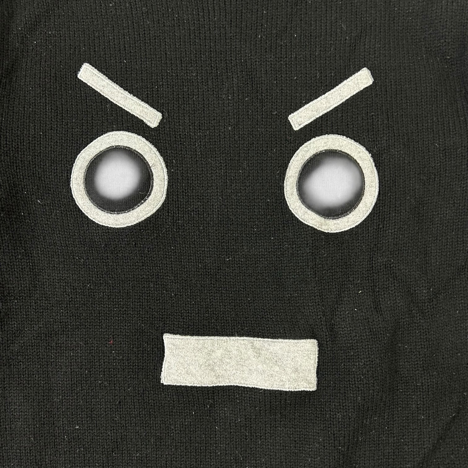 Fendi Face Sweater Black