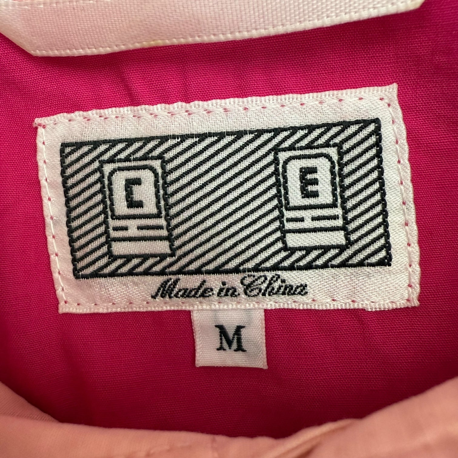 CAV EMPT Profits Derive" Commodification Short Sleeve Shirt Pink