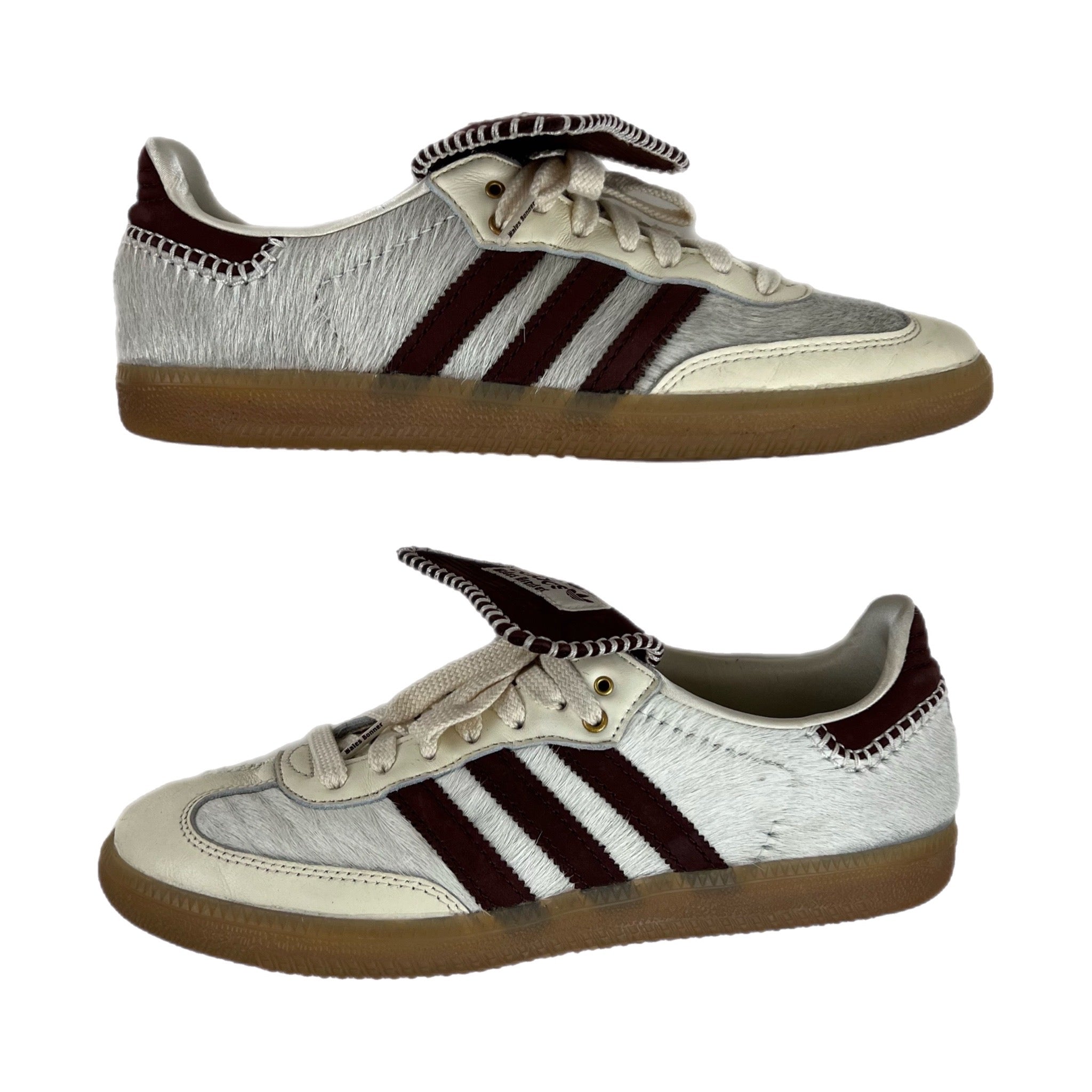 Adidas x Wales Bonner Samba Pony Tonal Cream White (Used)