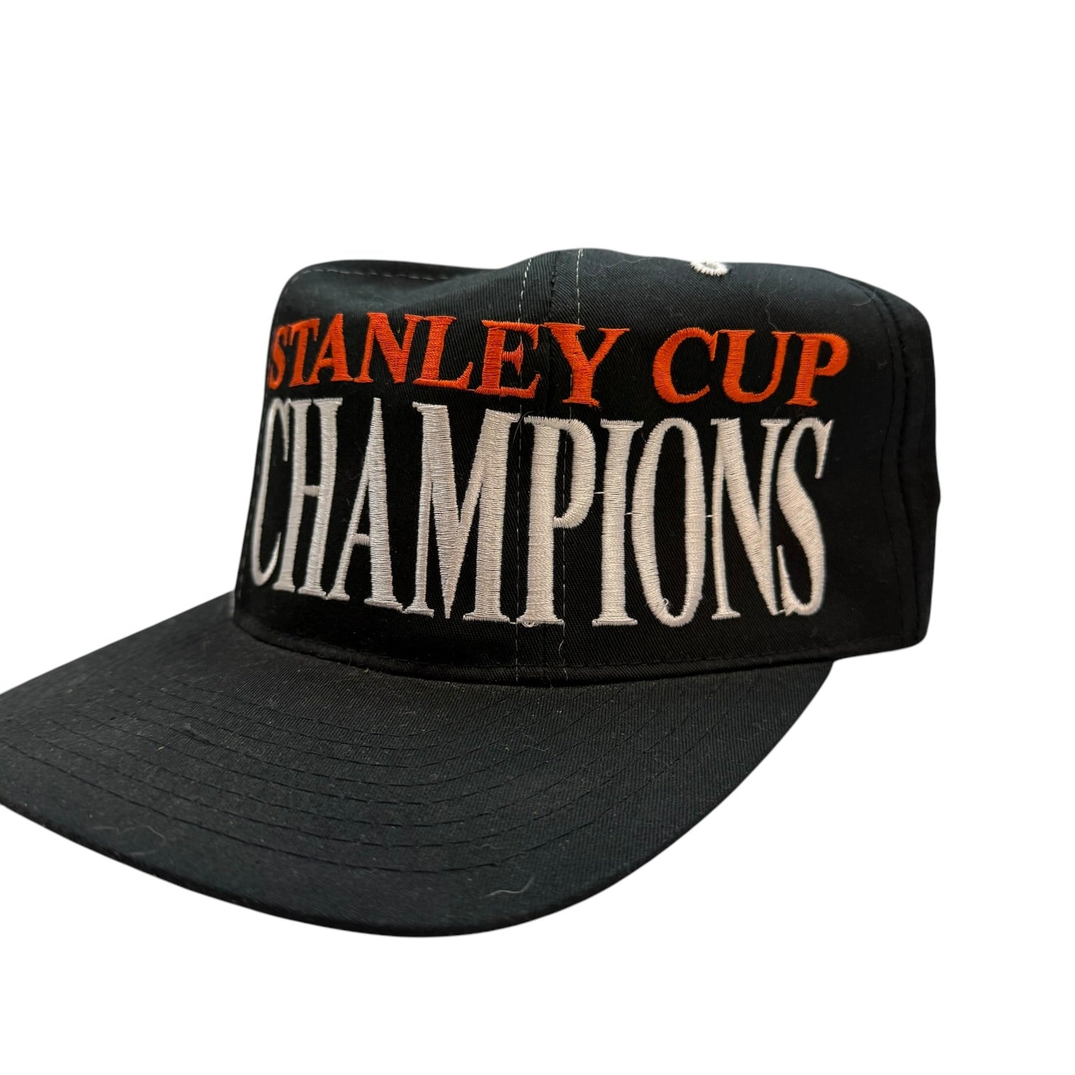 1994 New York Rangers Stanley Cup Champions SnapBack Hat Black/White