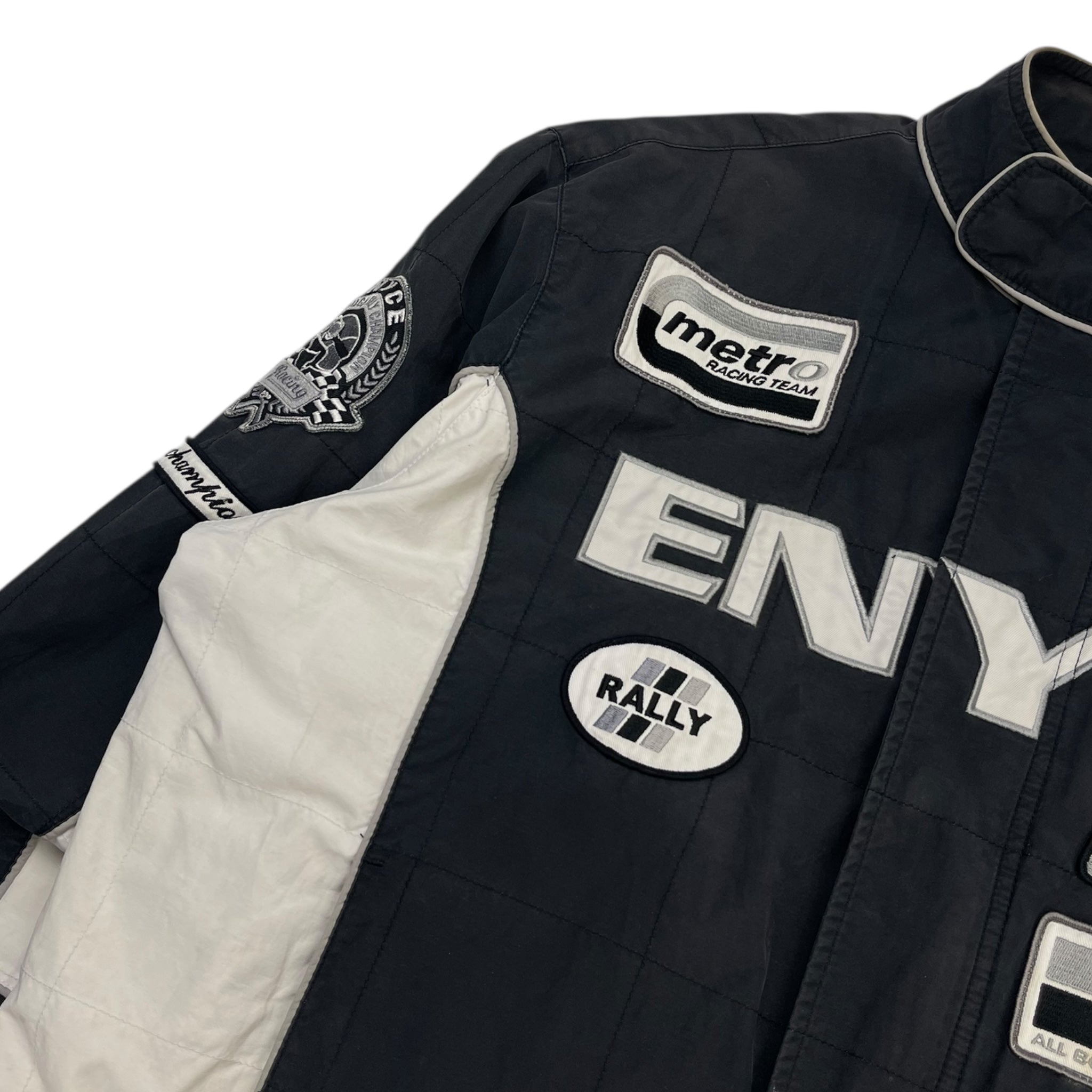 Vintage Enyce Performance Systems Racing Jacket Black