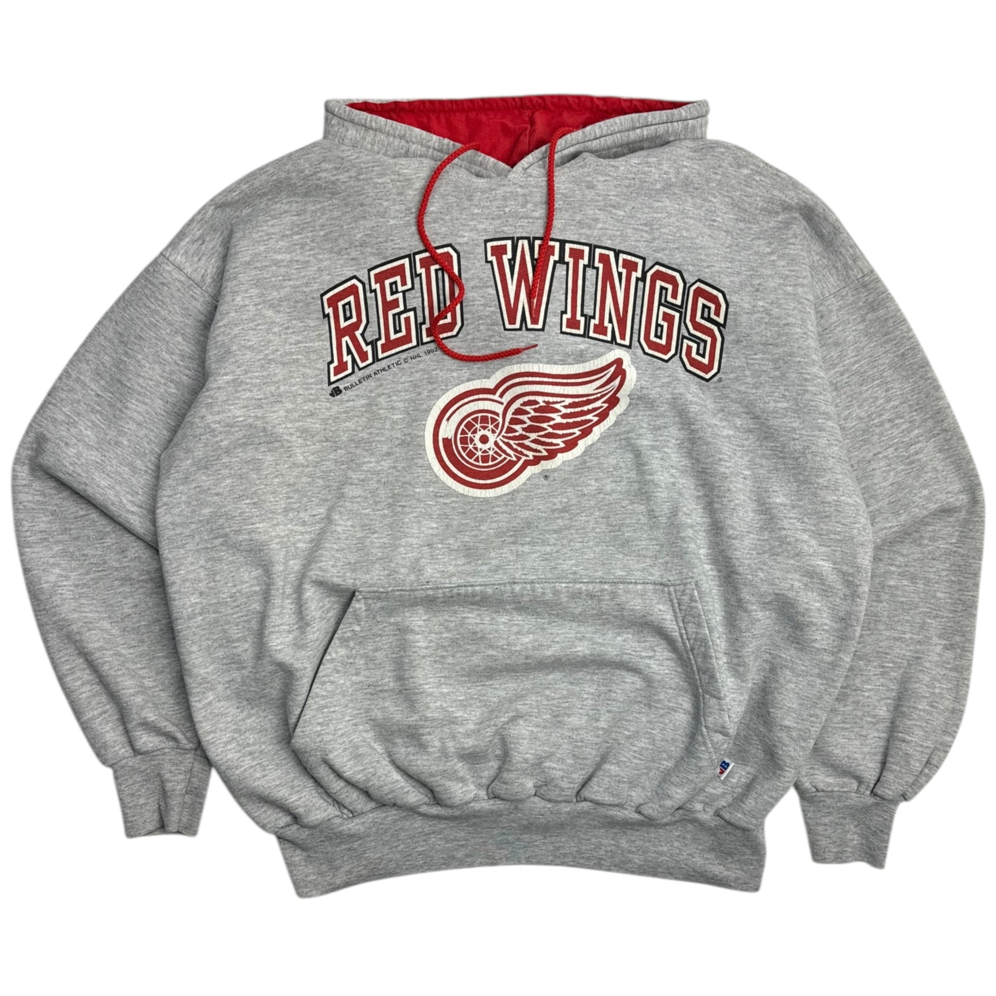 1992 Detroit Red Wings Logo Hoodie
