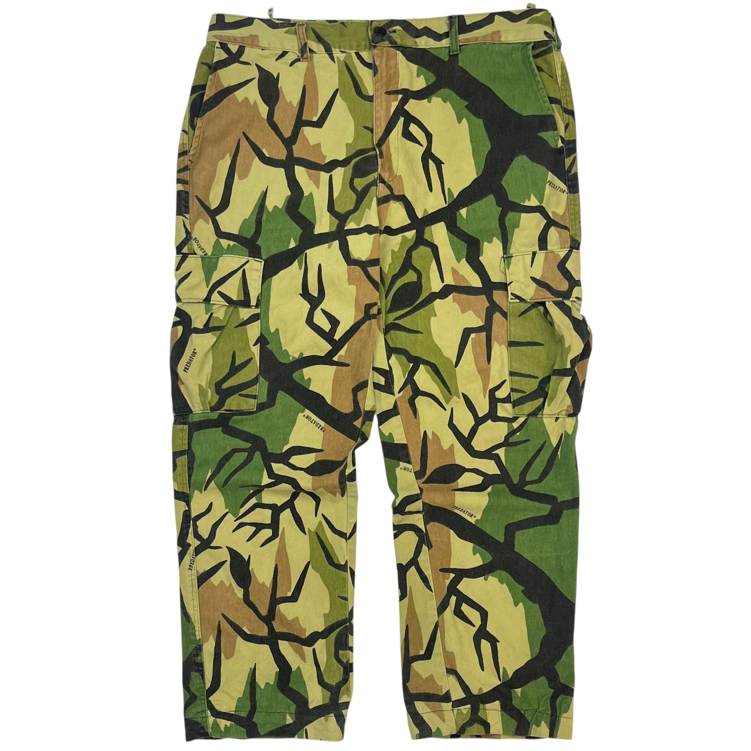 Vintage Predator Camouflage Hunting Khaki Pants Green