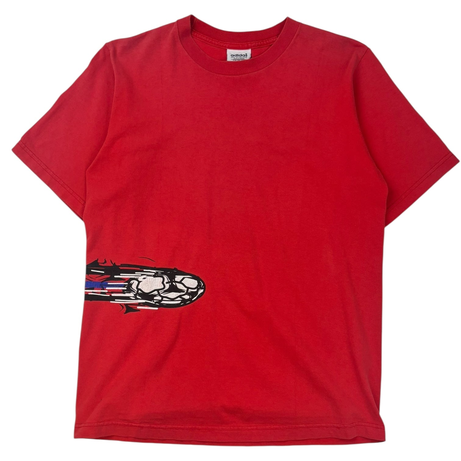 Vintage Adidas Soccer T-Shirt Red