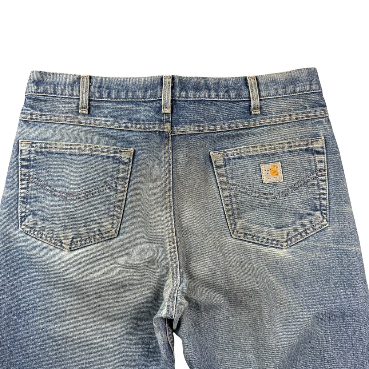 Vintage Carhartt Relaxed Fit Denim Pants Blue