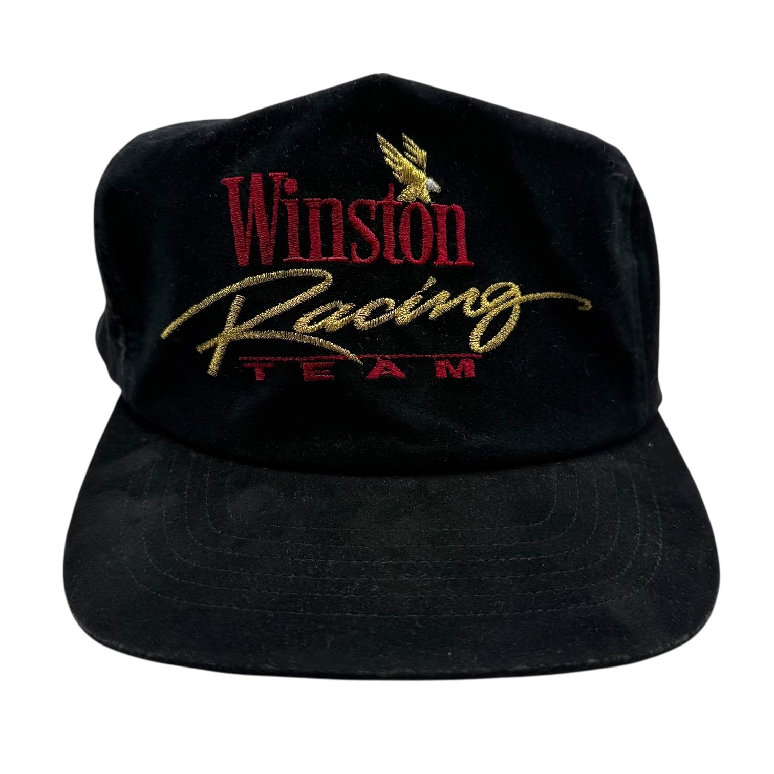 Vintage Winston Racing Team Hat Black