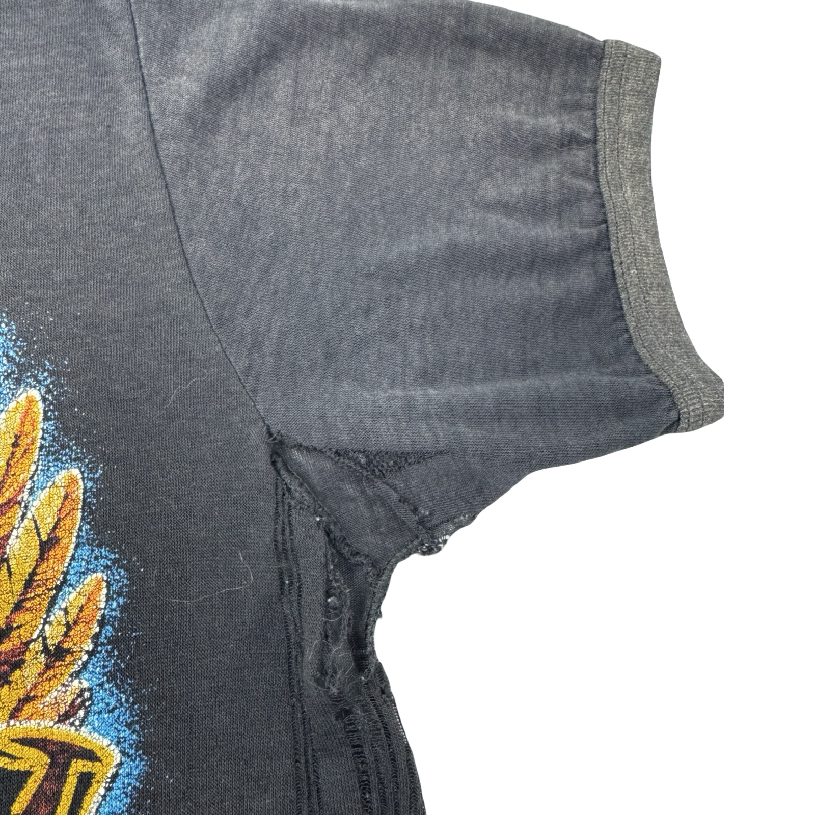 Vintage Faded Harley Davidson Paper-Thin Eagle T-Shirt