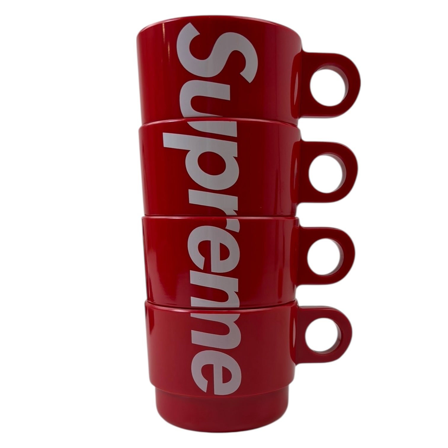 Supreme SS18 Stacking Cups Red (Set of 4)