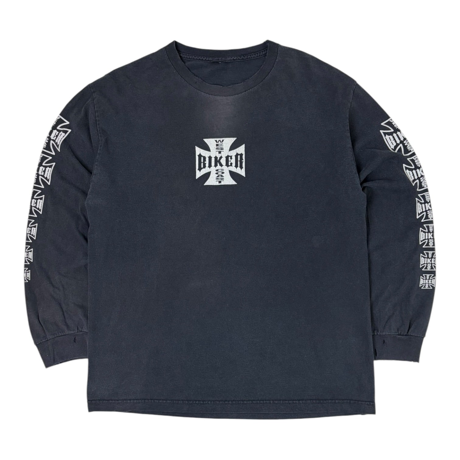 Vintage West Coast Longsleeve Faded Black