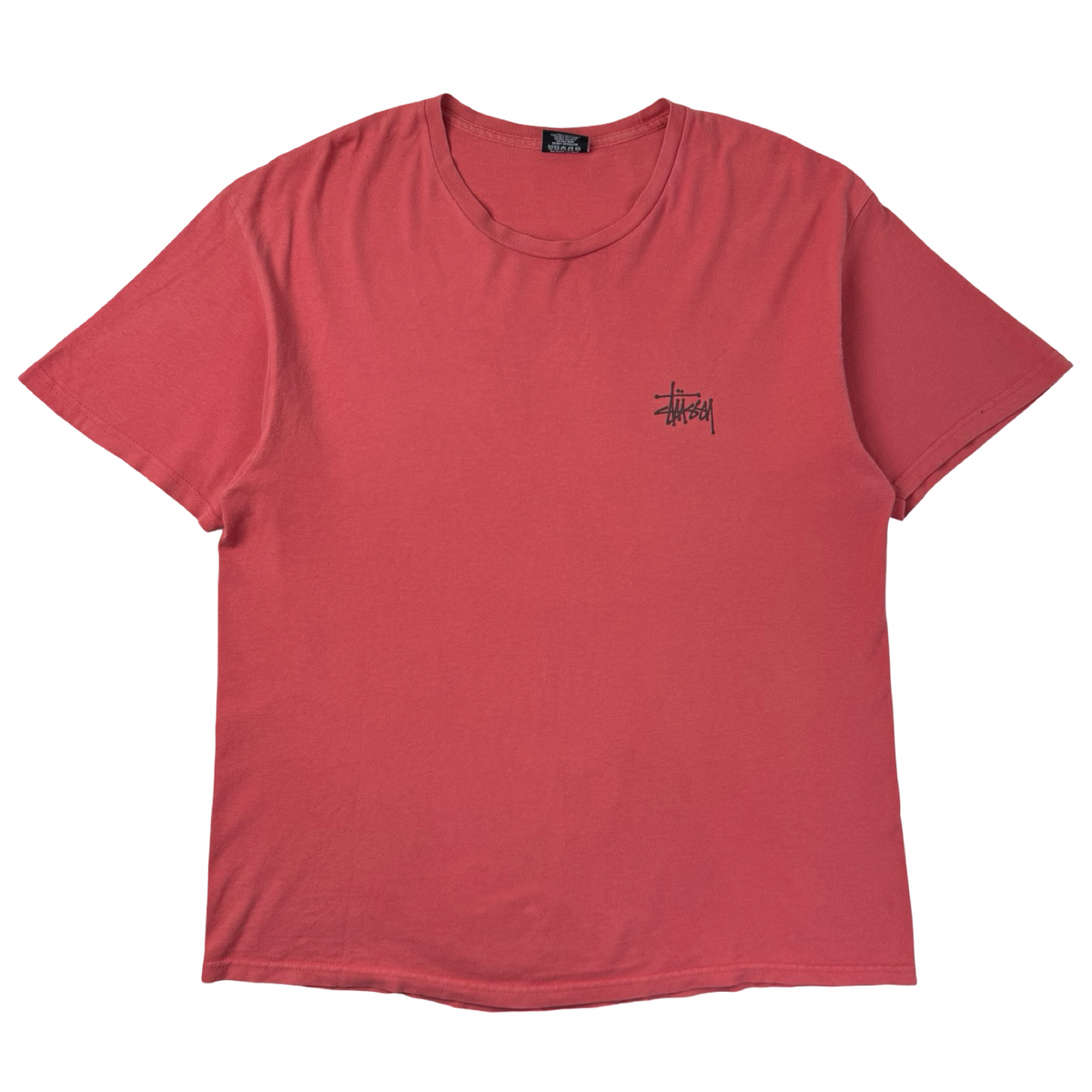 Stussy Script Logo T-Shirt Pink