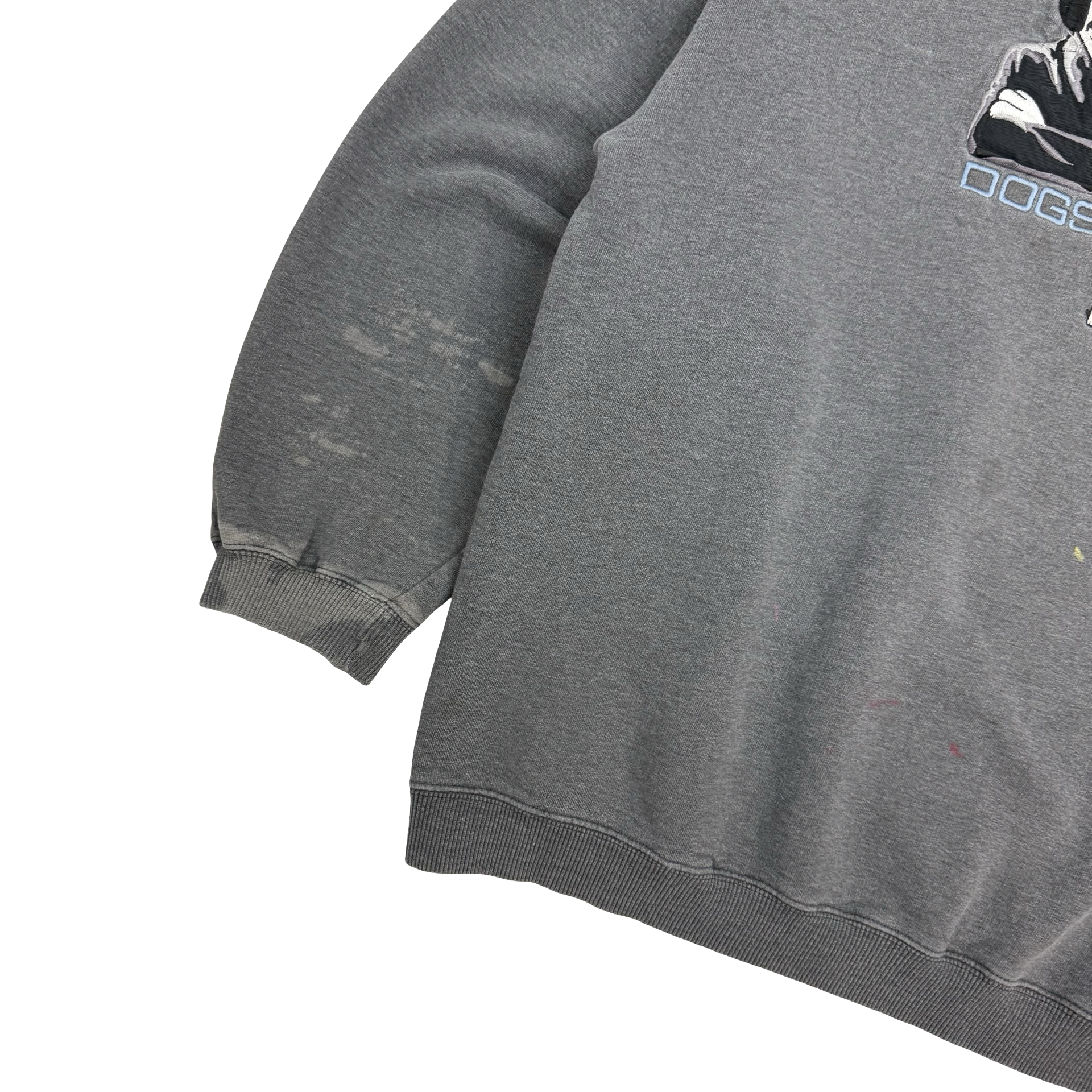 Vintage Big Dogs ‘Dogs In Black’ Parody Crewneck Dark Grey