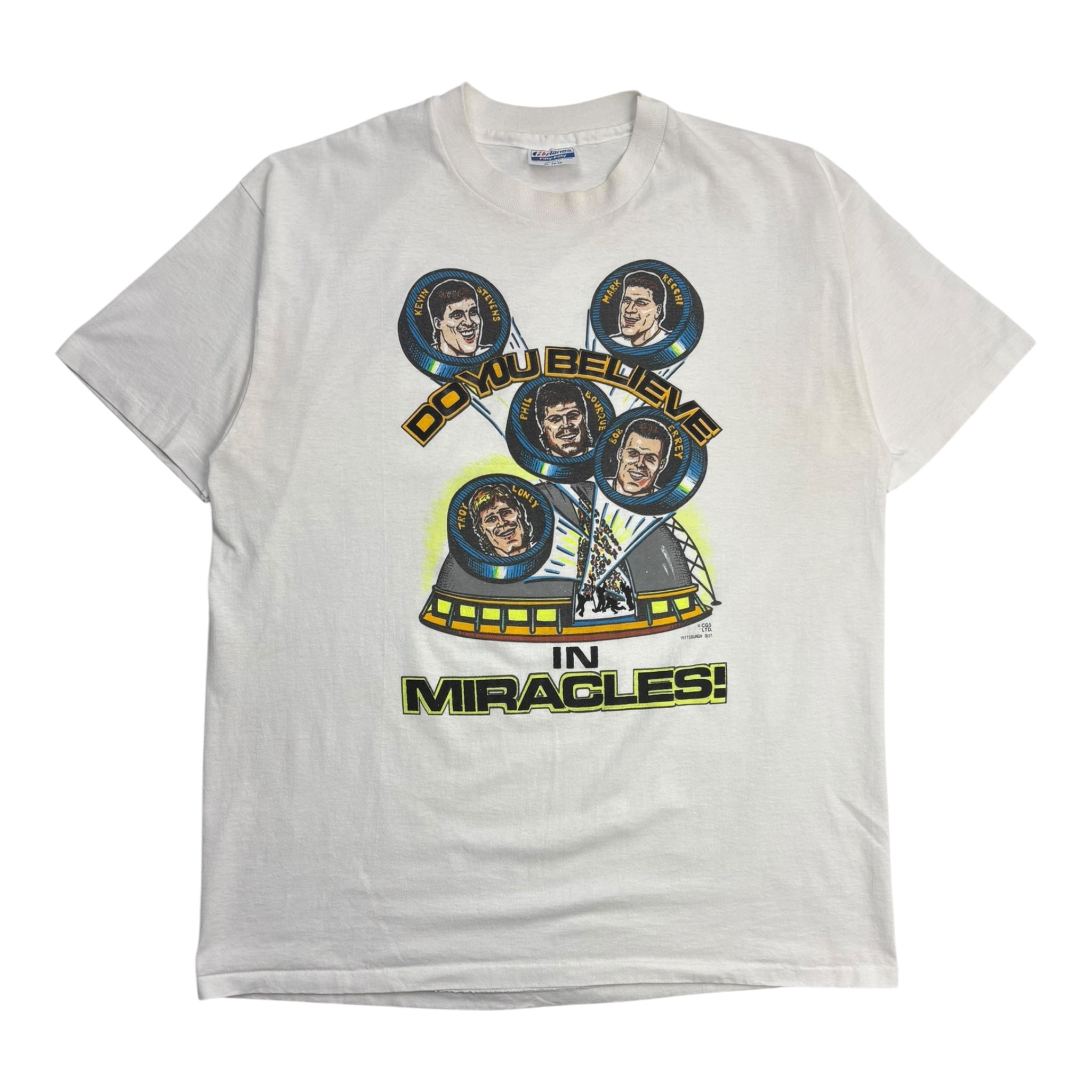 Vintage Pittsburgh Penguins Miracles T-Shirt