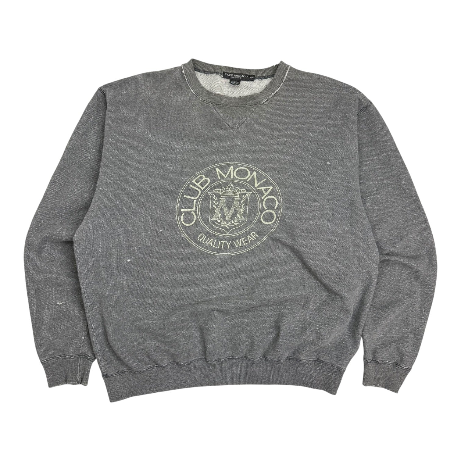 Vintage Club Monaco Crewneck Grey