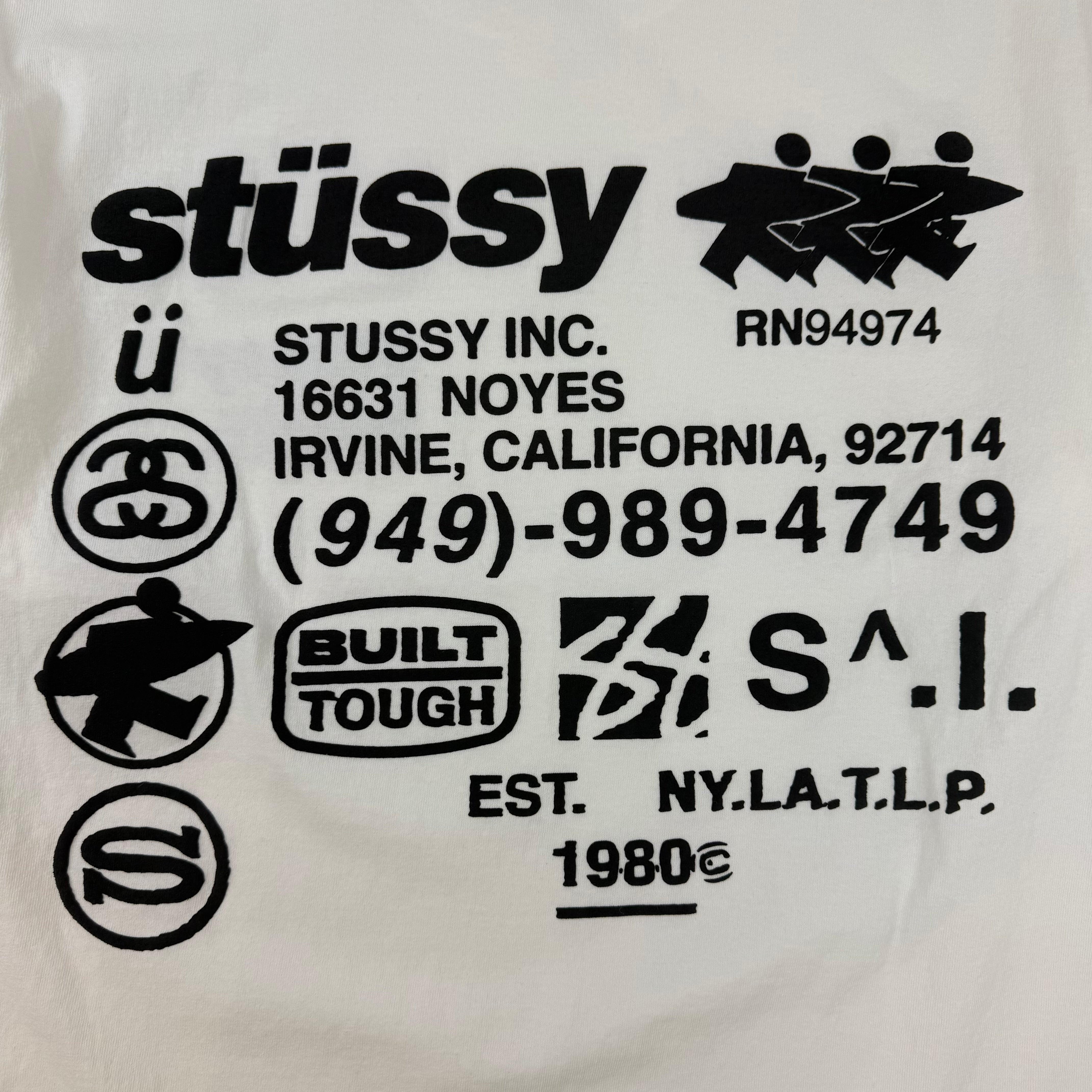 Stüssy DNA Pigment Dyed T-Shirt Natural