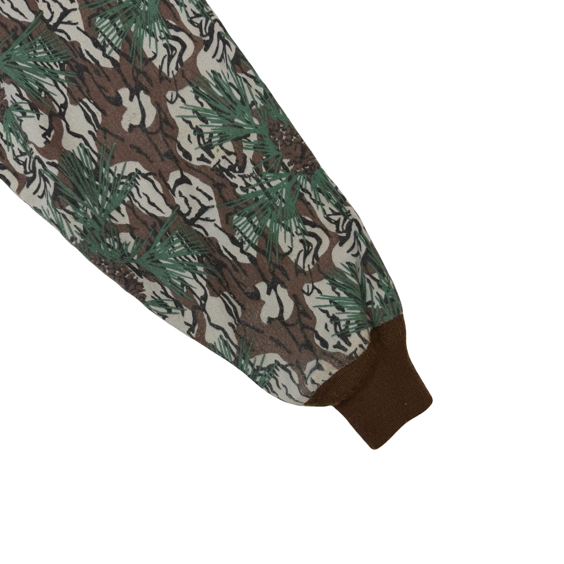 Vintage Piney Woods Natural Button Up Jacket Camo
