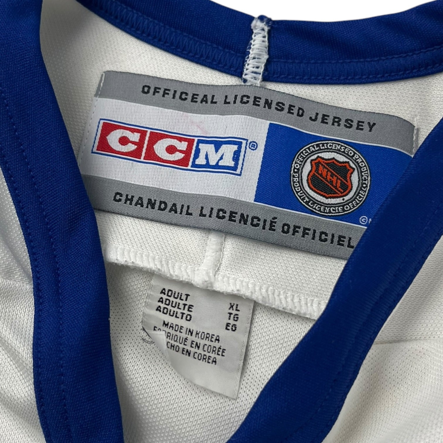 Vintage Toronto Maple Leafs Away CCM Jersey