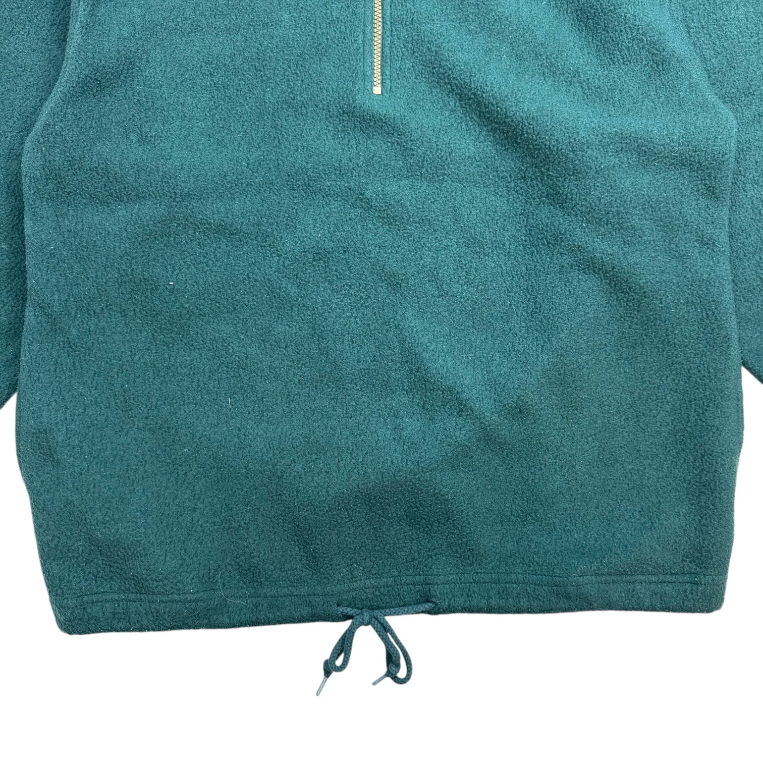 Vintage Quarter Zip Fleece Green