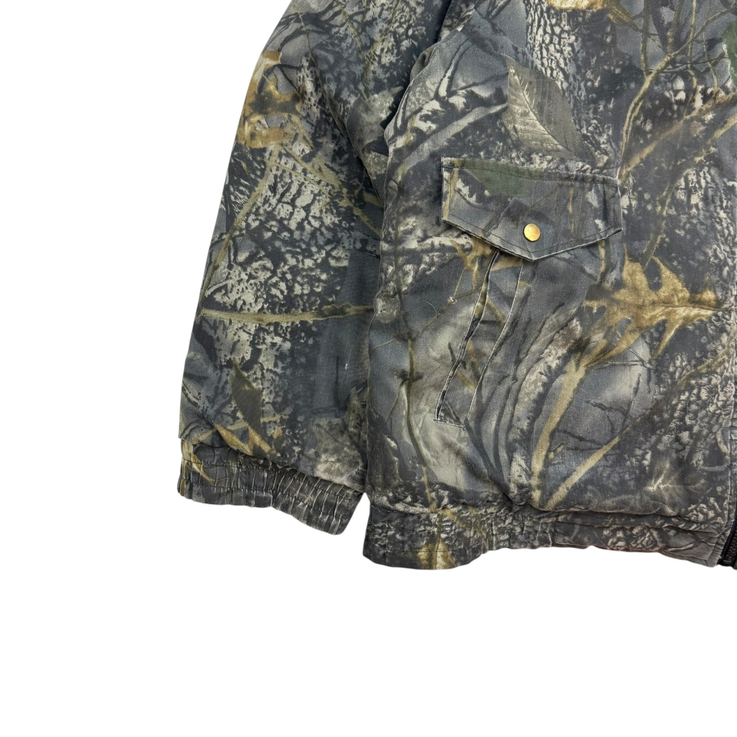 Vintage Reversible Bomber Jacket Camo/Orange