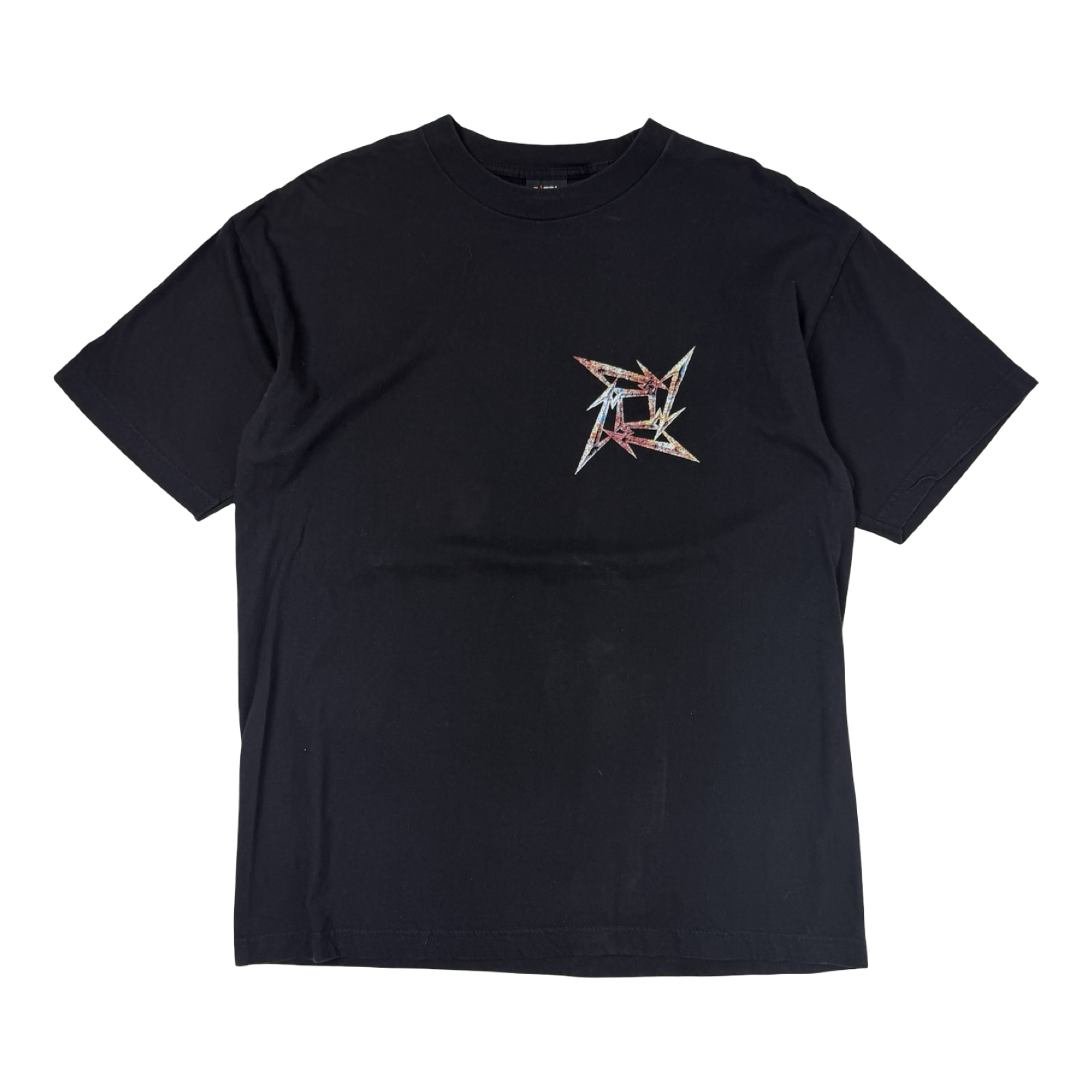 Vintage Metallica Ninja Star T-Shirt Black
