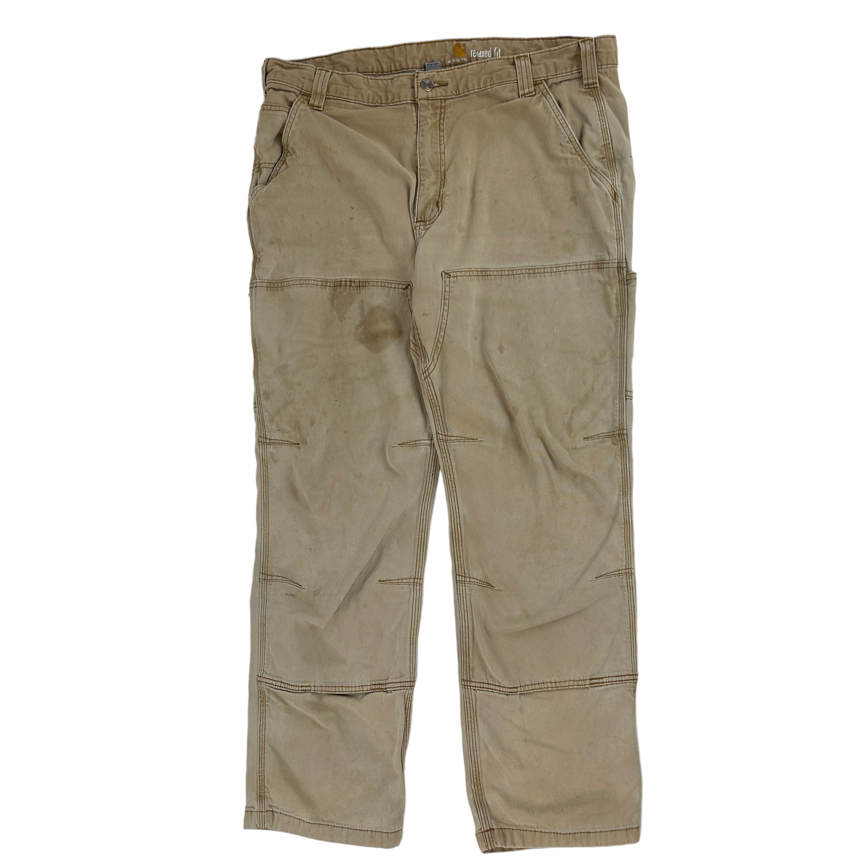 Vintage Carhartt Tan Relaxed Fit Double Knee