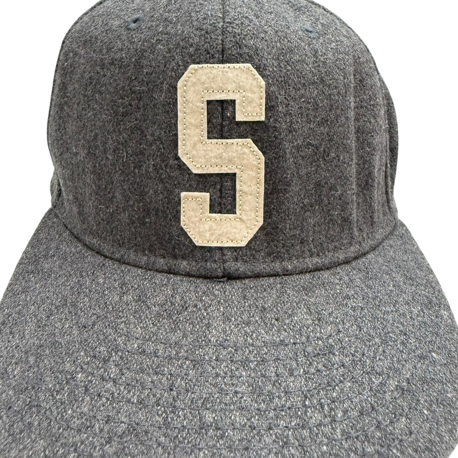 Stussy Wool SnapBack Hat Grey