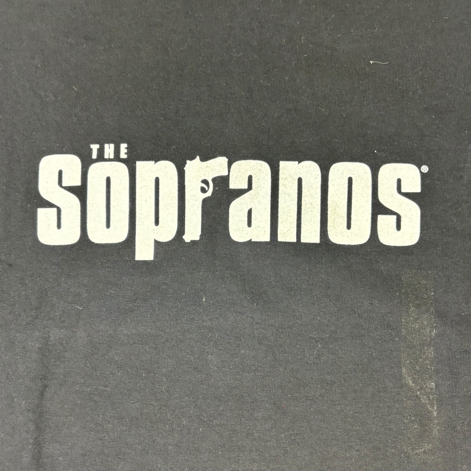 Vintage The Sopranos HBO Promo T-Shirt Black