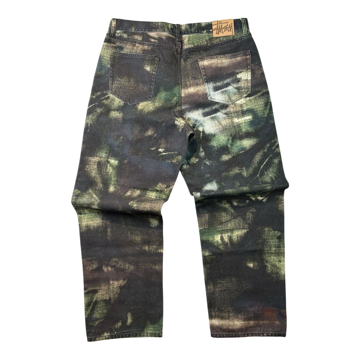 Stussy Big Ol Jeans Stenpat Camo