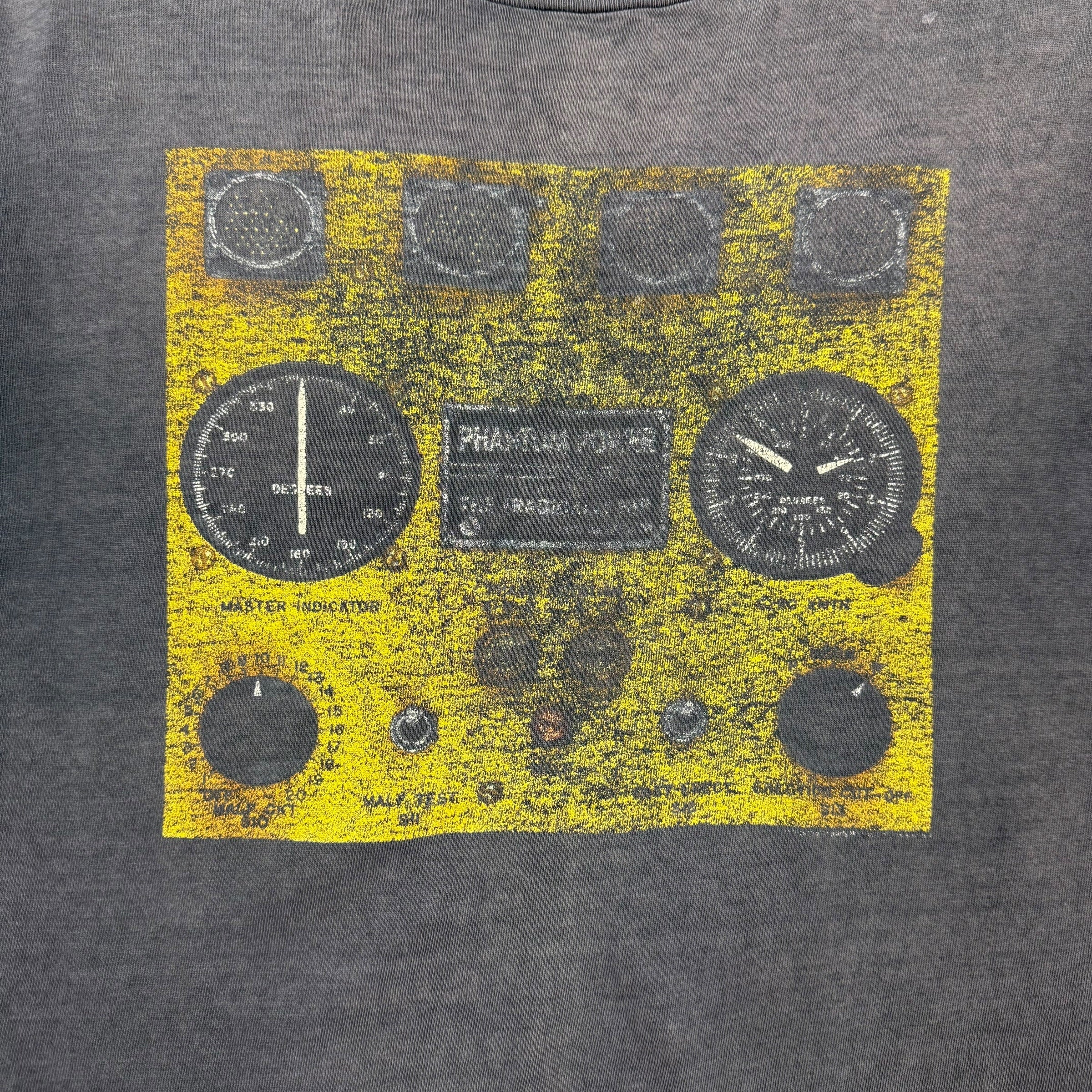 1998 Tragically Hip Phantom Power Tour Tee Faded Black