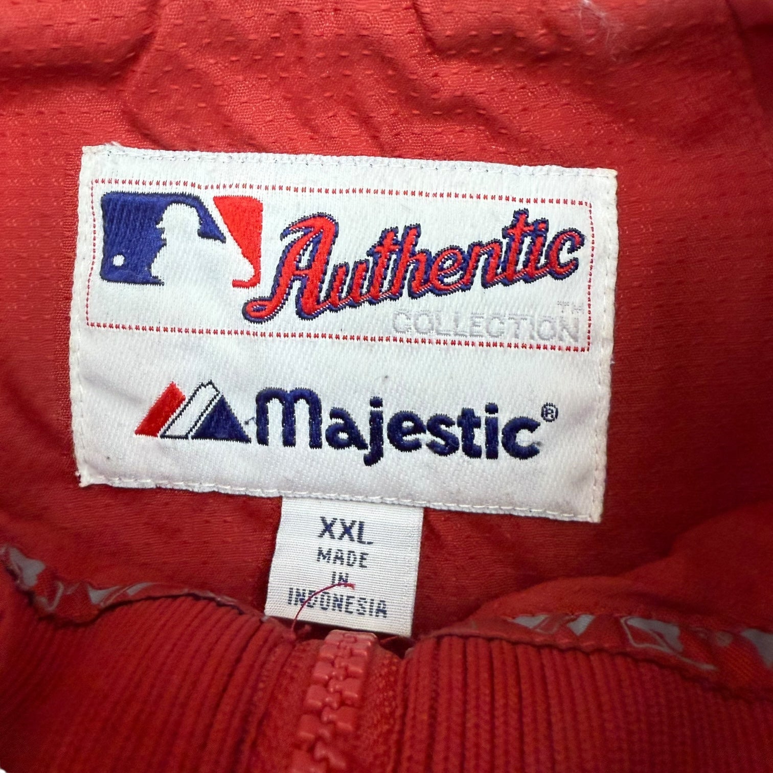Vintage Houston Astros Windbreaker Jacket Red