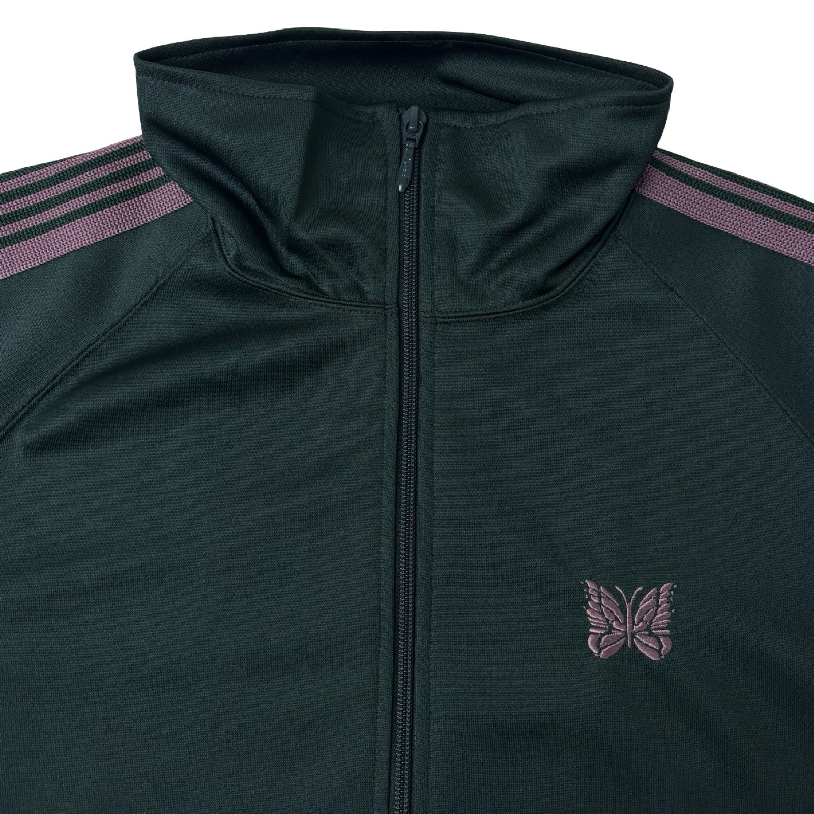 Needles Poly Smooth Track Jacket Dark Green