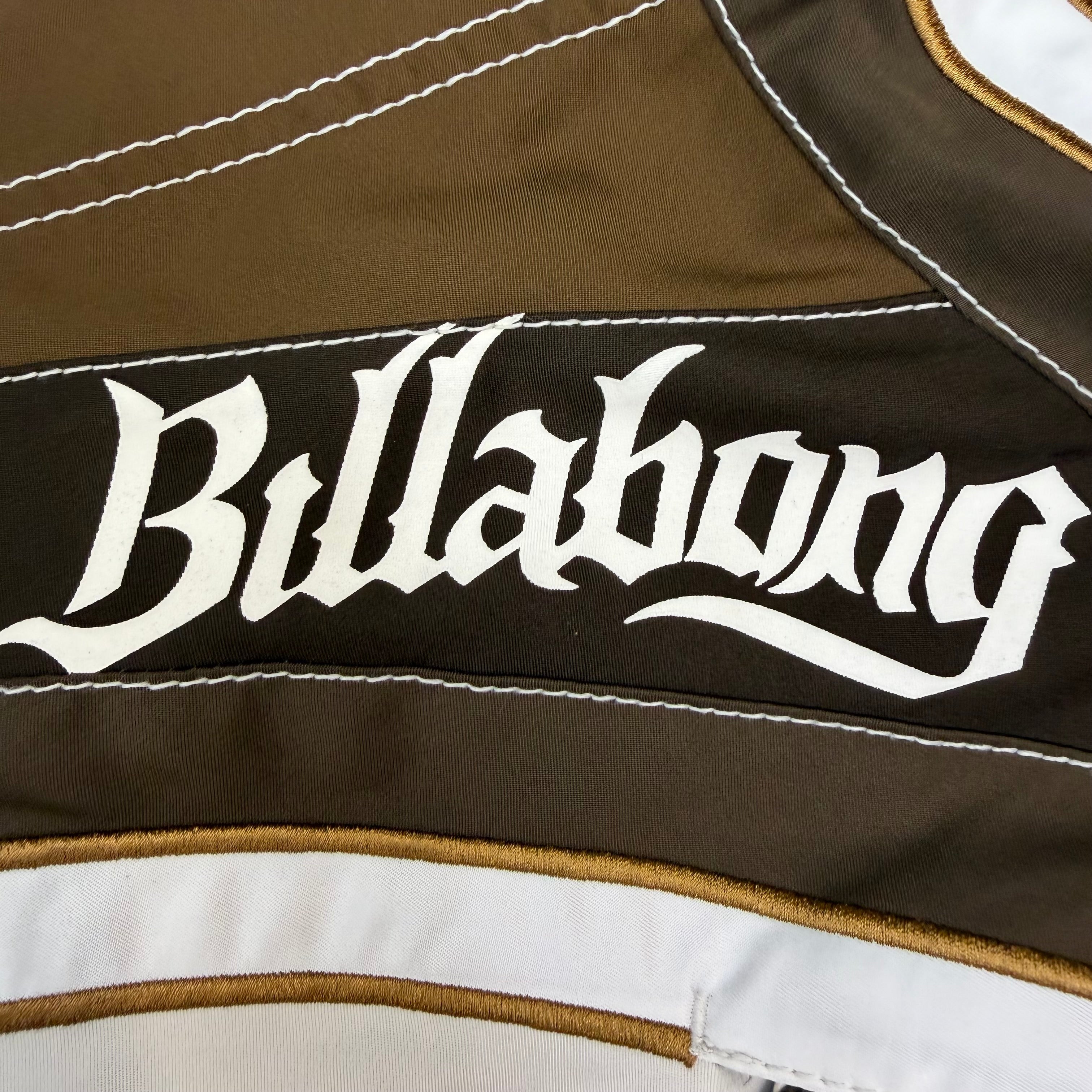 Vintage Billabong Board Shorts White/Brown