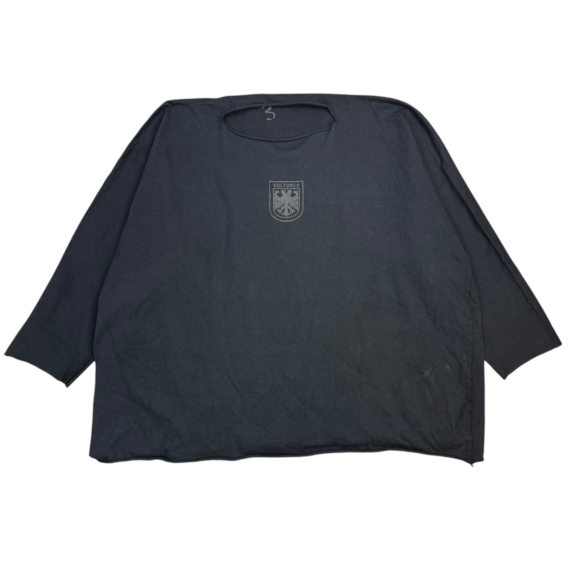 Yzy x Gosha Rubchinskiy Vultures L/S Tee Black