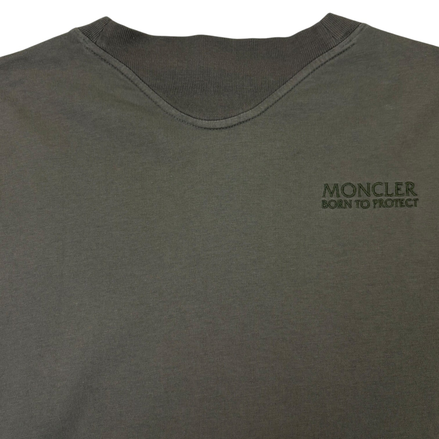 Moncler Cotton Jersey Tee Green
