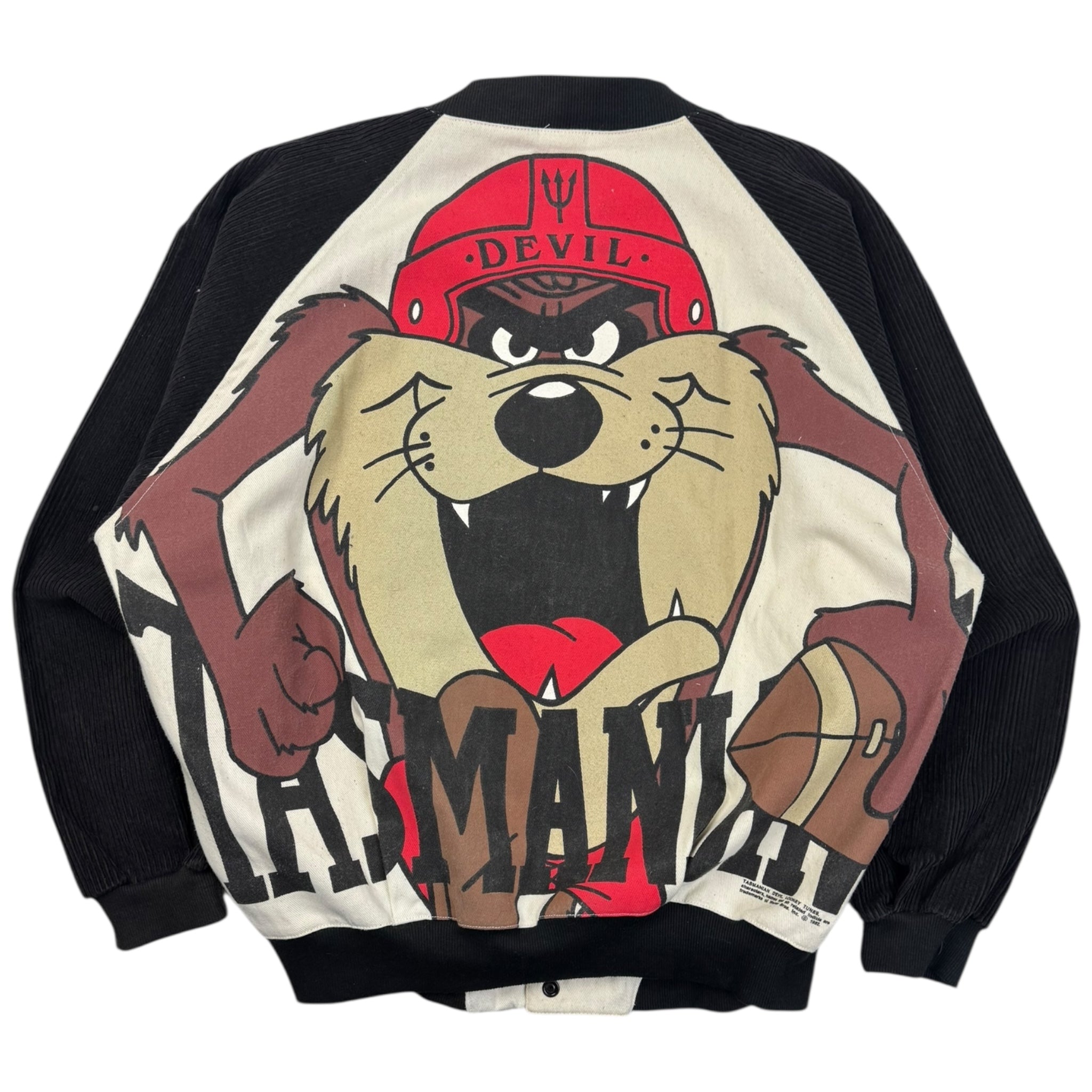 1990 Looney Tunes Tasmania Devil Athletics Jacket
