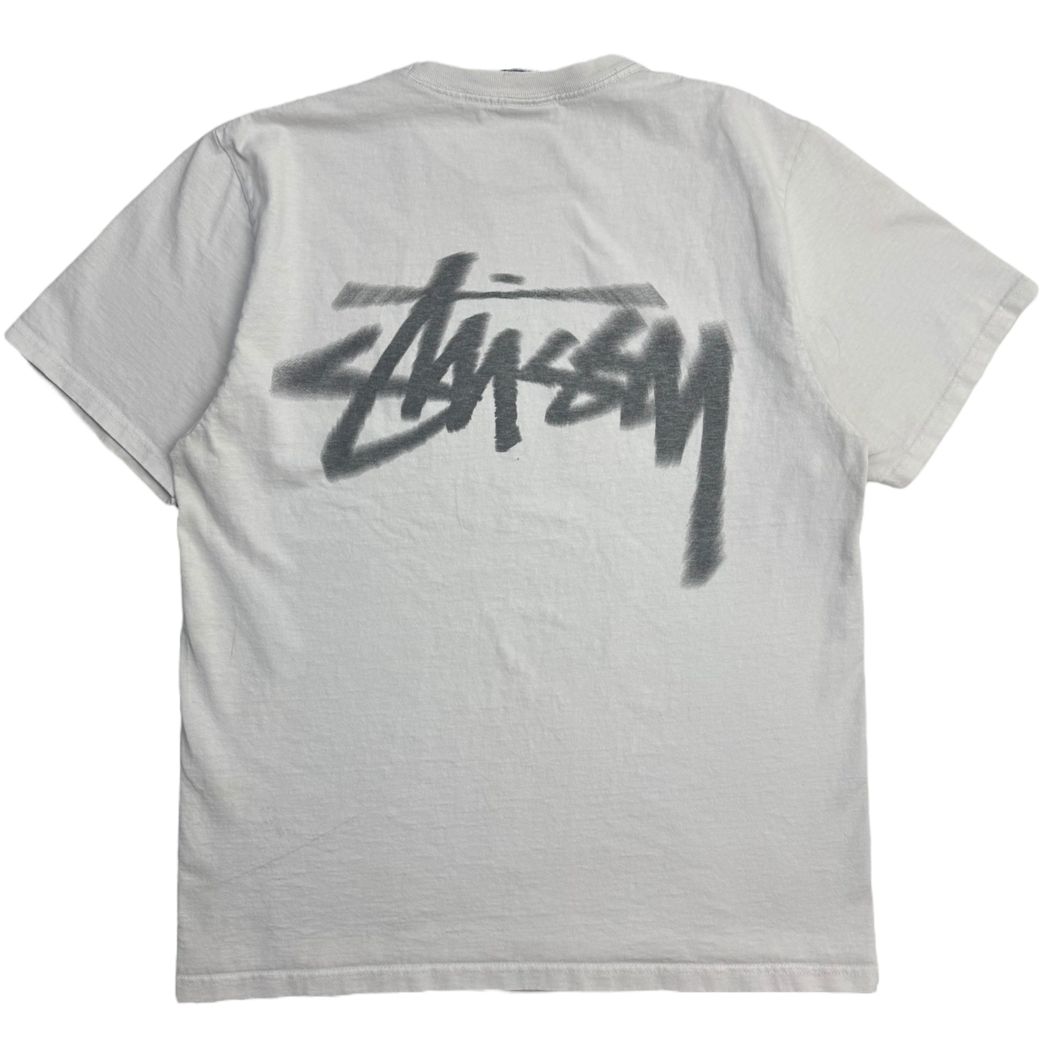 Stussy Airbrush Graffiti Spellout T-Shirt